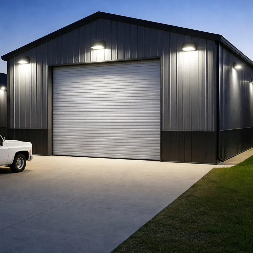 Best Lighting For Metal Building Pole Barn