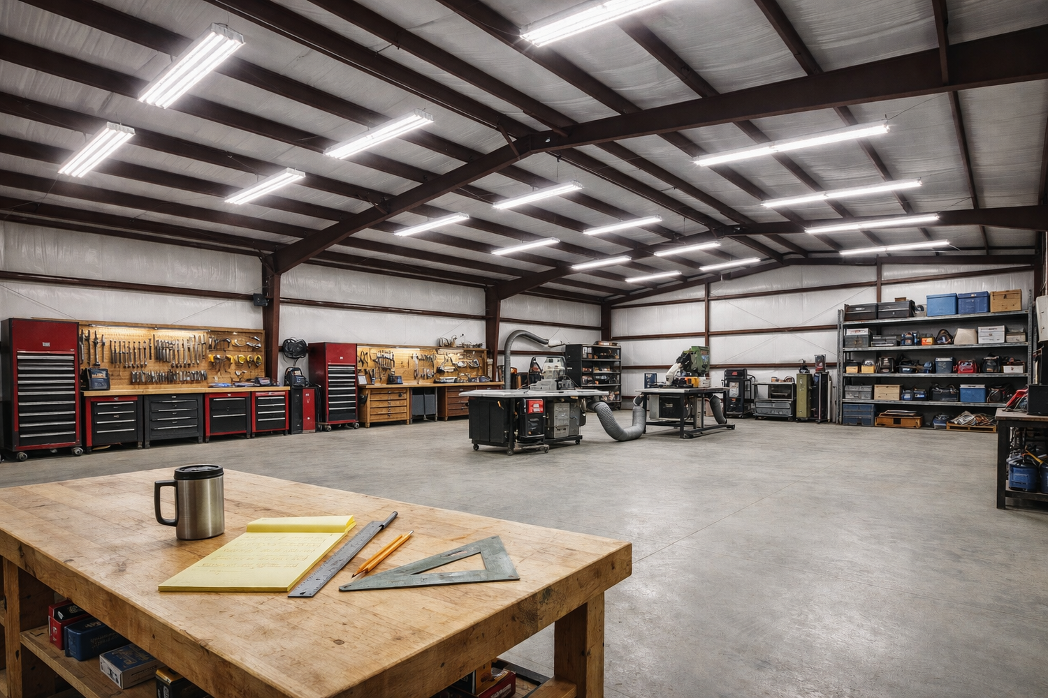 Best Lighting For Aircraft Hangar