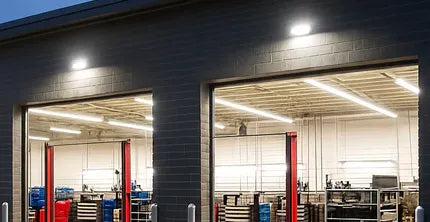 Best Lighting for an Auto Body and Collision Shop