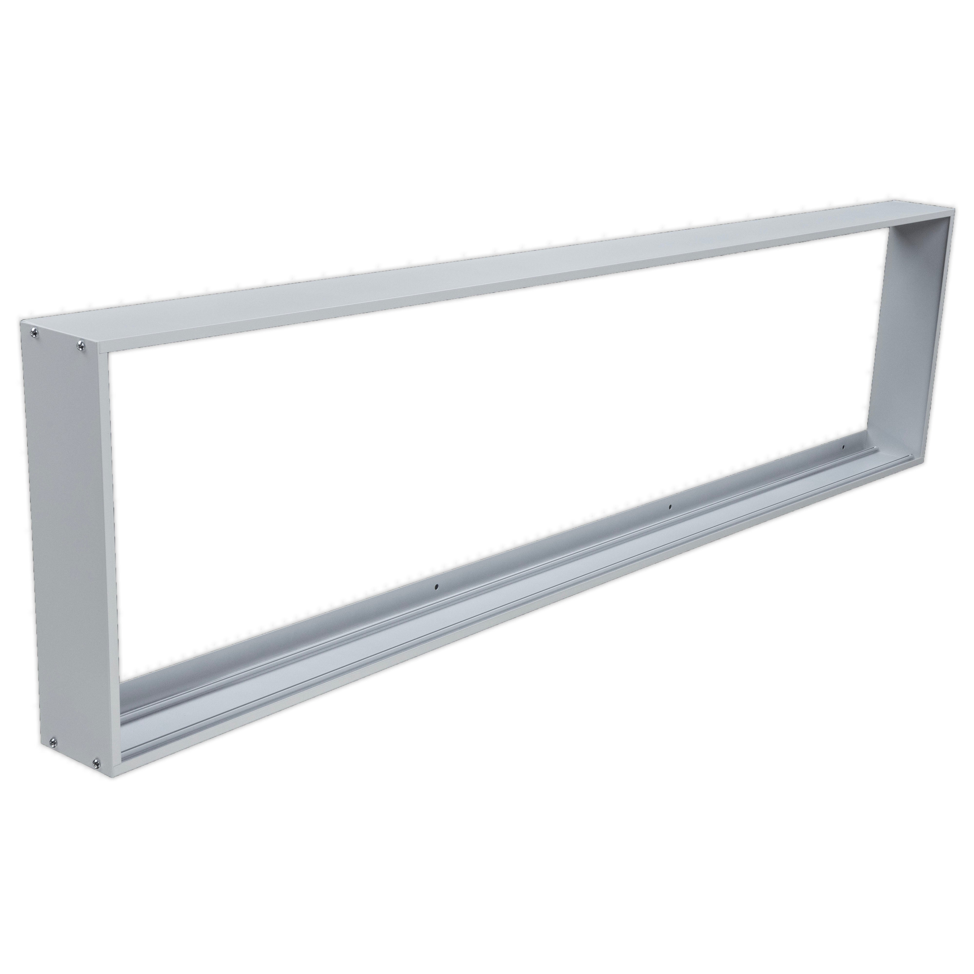 1' X 4' LED up to 40 Watt Panel Troffer w/ Surface Mount Kit (4 PACK)