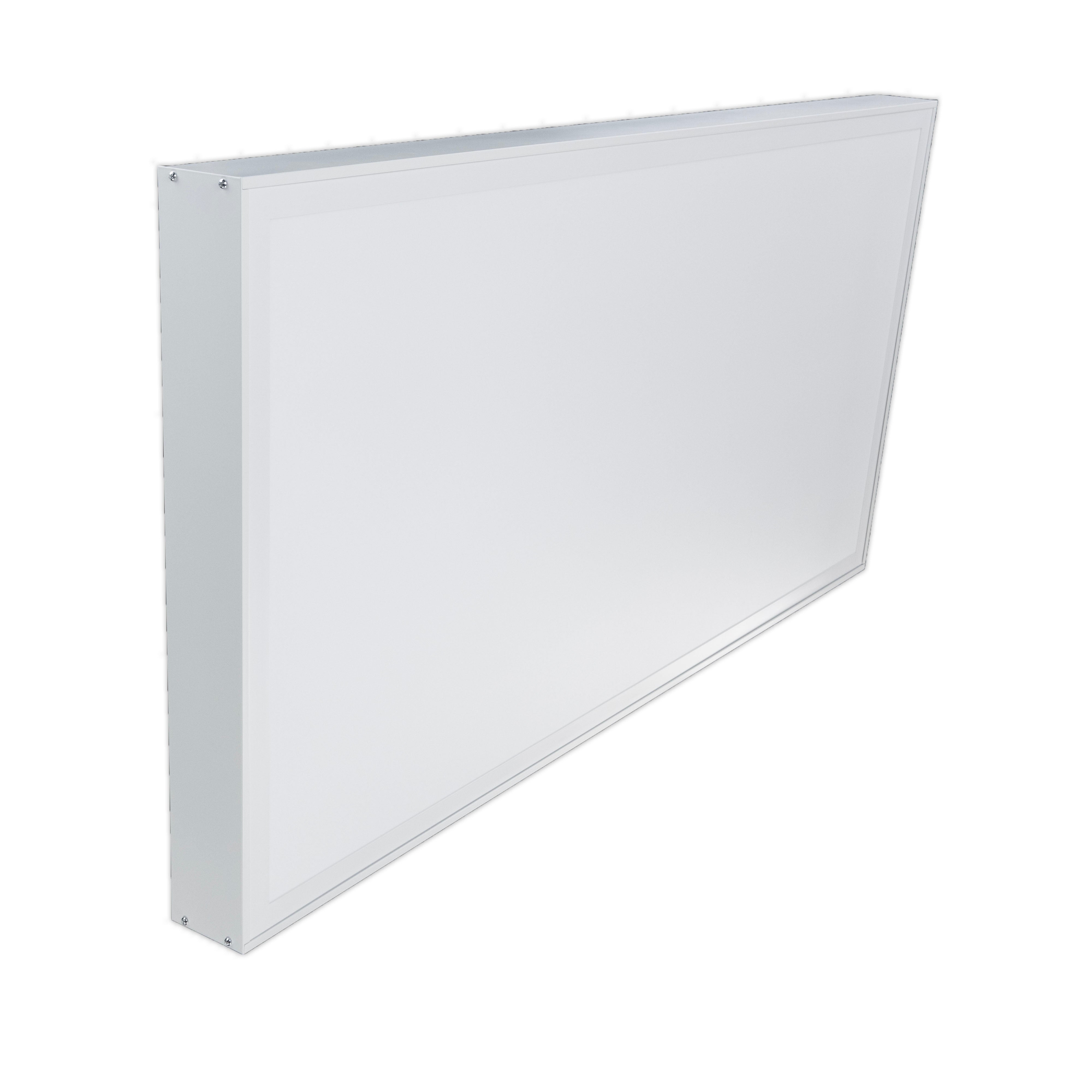 2' X 4' LED 72 Watt Panel Troffer High Lumen w/ Surface Mount Kit (4 P ...