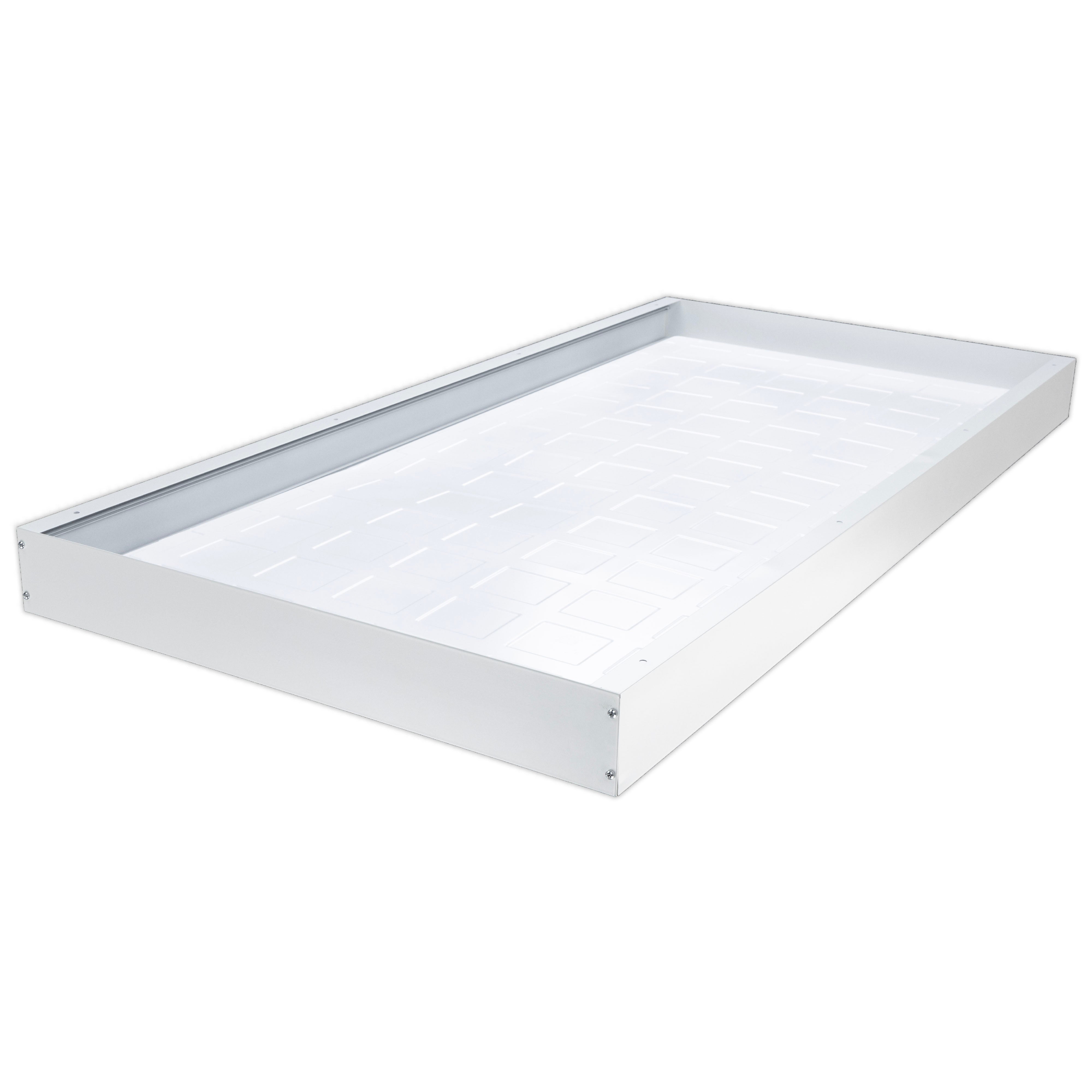 2' X 4' LED 72 Watt Panel Troffer w/ Surface Mount Kit (4 PACK)