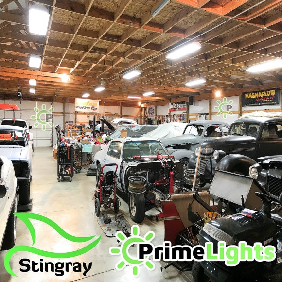 4ft. LED 6 Lamp T8 STINGRAY® 6XL GEN 2.0: Brighter, Most Efficient, Sleeker - Frosted LEDs 21,600 lumens - calc