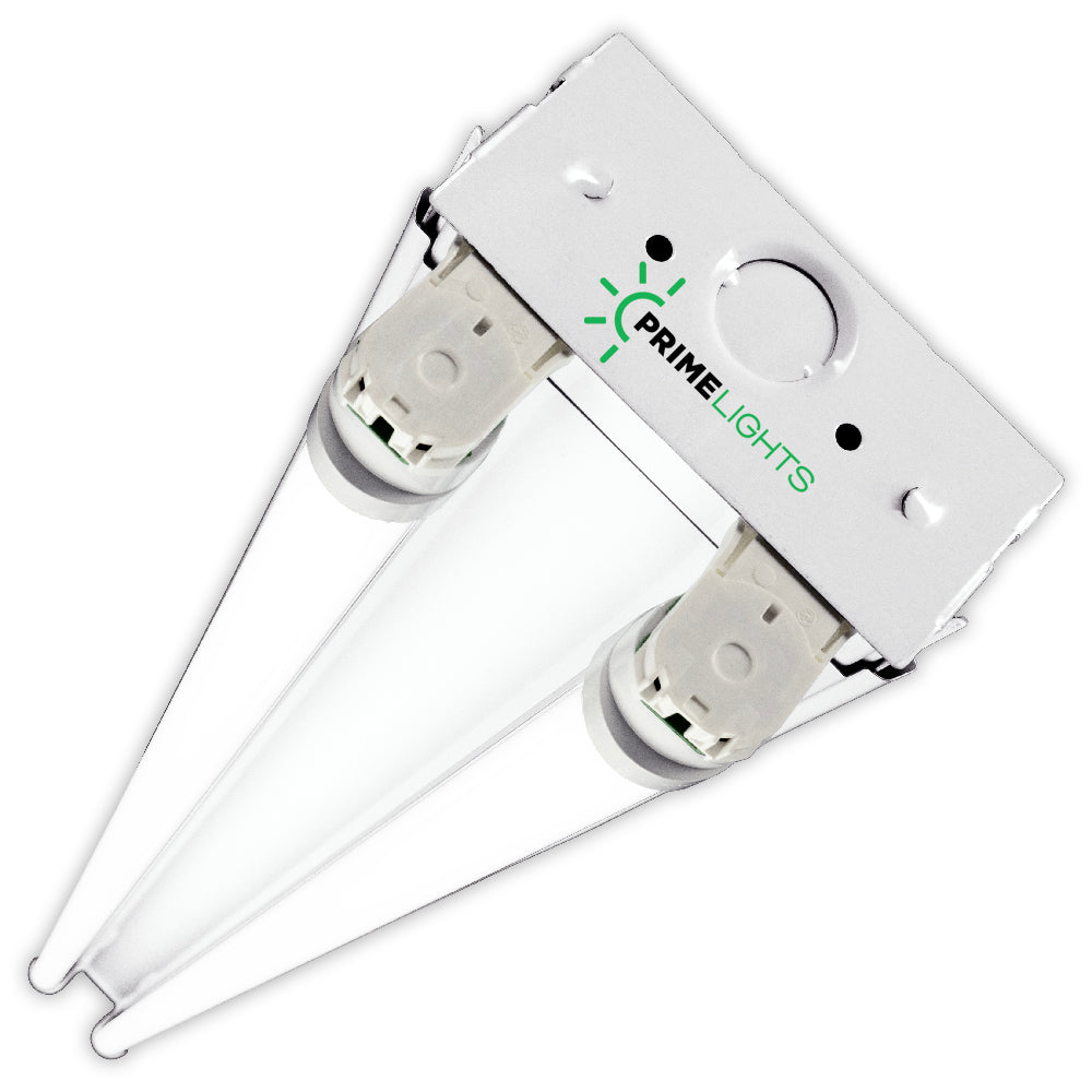 4ft. USA Made LED 2 Lamp BOLT® Shop Light 40W - 7,200 Lumens - Clear/Frosted