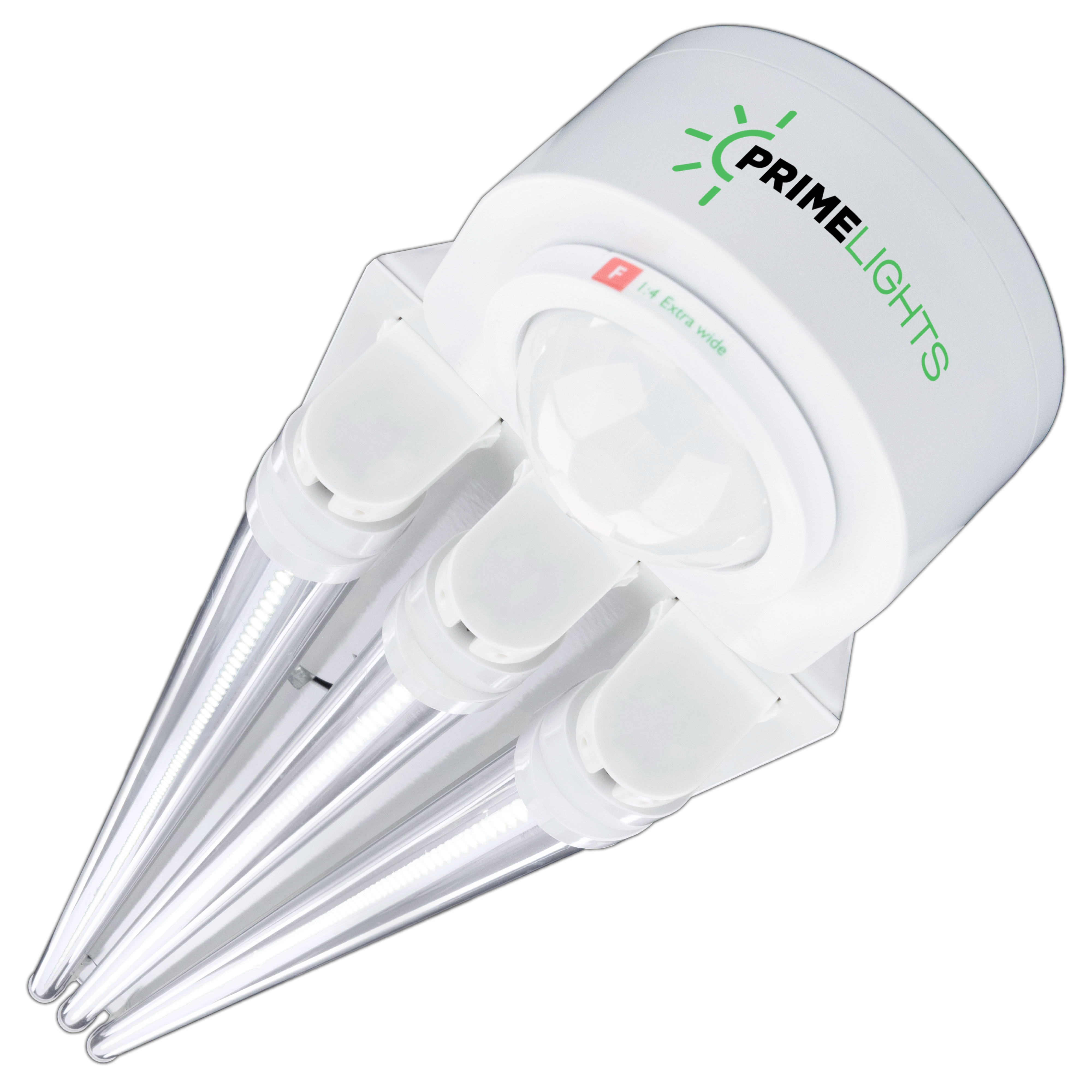 4ft. LED 3 Lamp BOLT® GEN 2.0: Brighter, Most Efficient, Sleeker - 60W Clear LEDs 10,800 Lumens - Motion Activated Shop Light