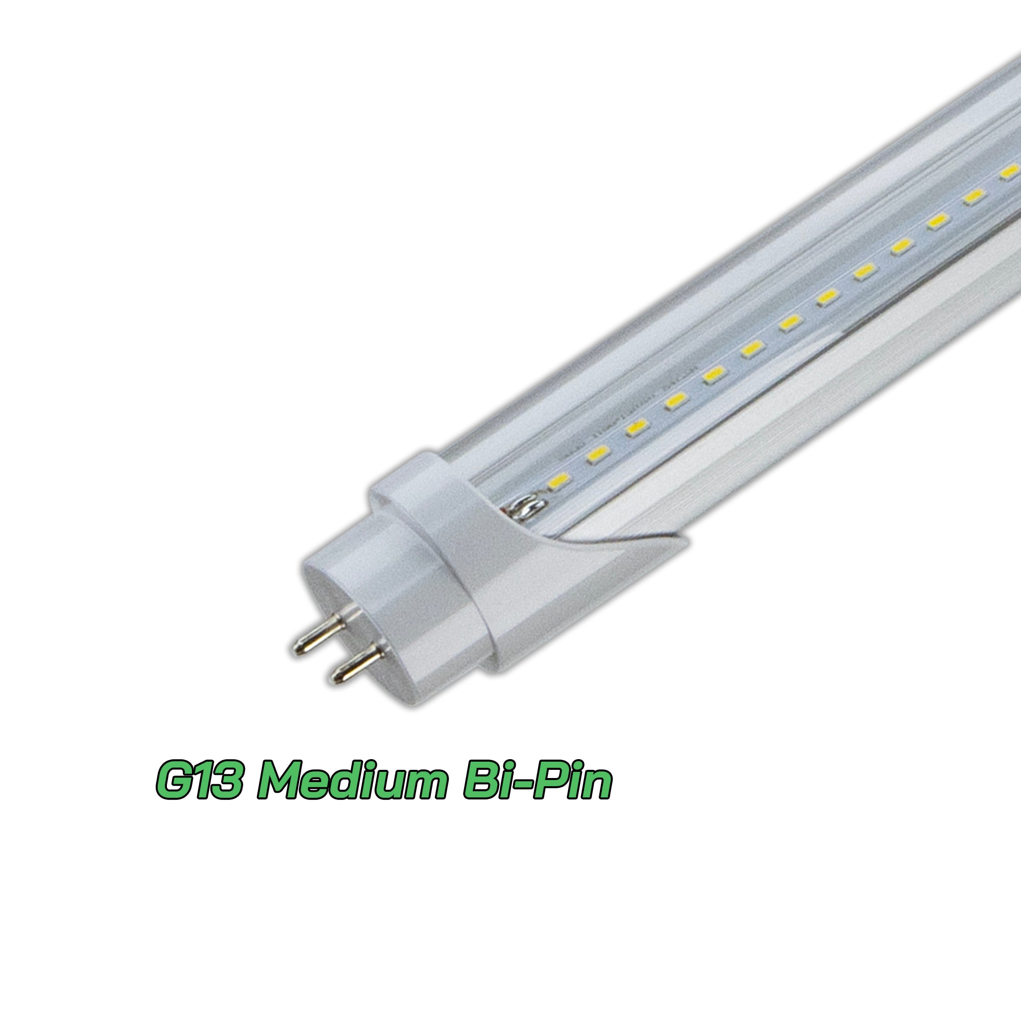 HAWKEYE 6 LED Utility Shop Light 4' T8 Vaportight Fixture 120W Clear Lamps 21,600 Lumen