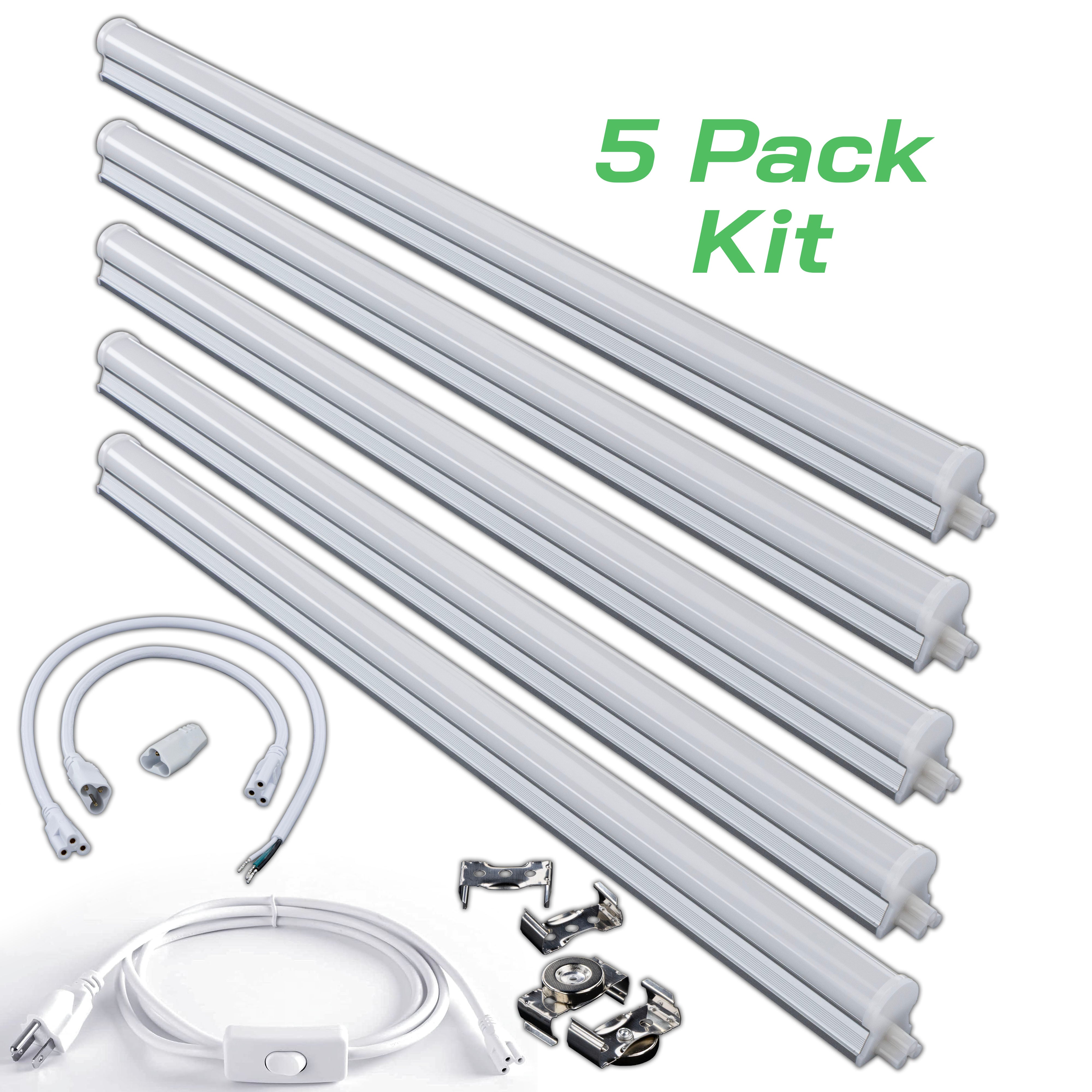 2' Linkable Under Cabinet LED Light Kit - 10 to 50W (5 Pack) – PrimeLights