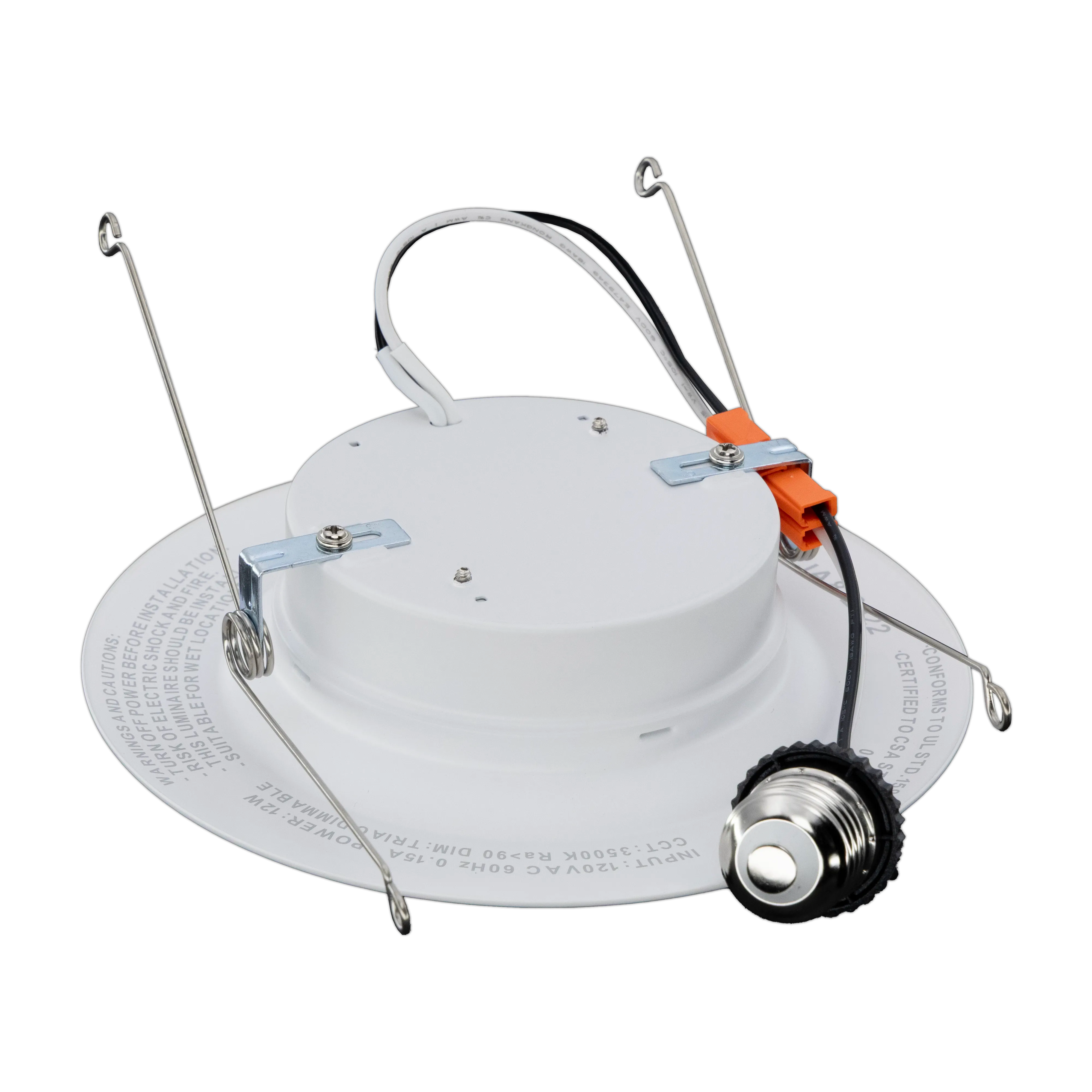 LED Downlight Retrofit 6" - 12/18W 3500K - 24 PACK