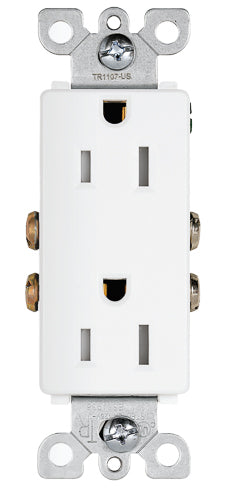 Energetic Lighting EOR-2D5T-10P (10 Pack) Decora Rated 15A 125V Tamper Resistant