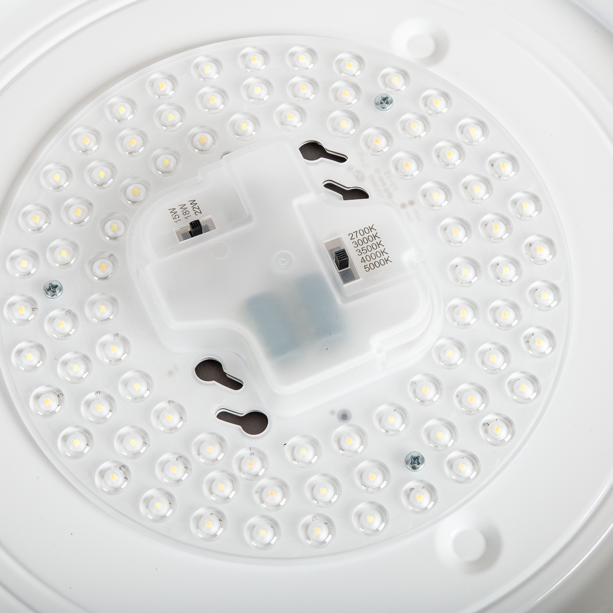 Energetic Lighting FMR13R16E92750 13" Flush Mount LED 22W/18W/15W, 120V, Dimmable, Color Selectable