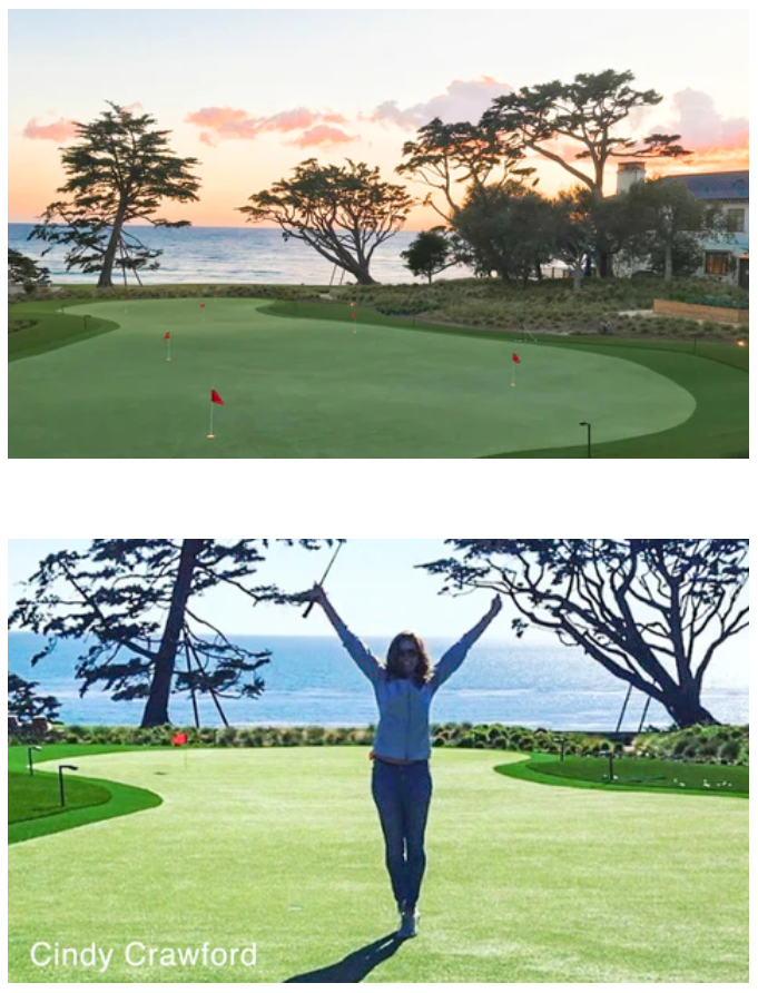 LED Golf Hole, Solid Brass Cup, Light, Pin, and Flags