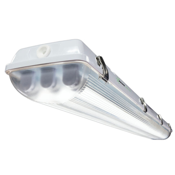 HAWKEYE 3 LED Utility Shop Light 4' Ft 60-Watts Instant-On Frosted Lamps 10,800lm