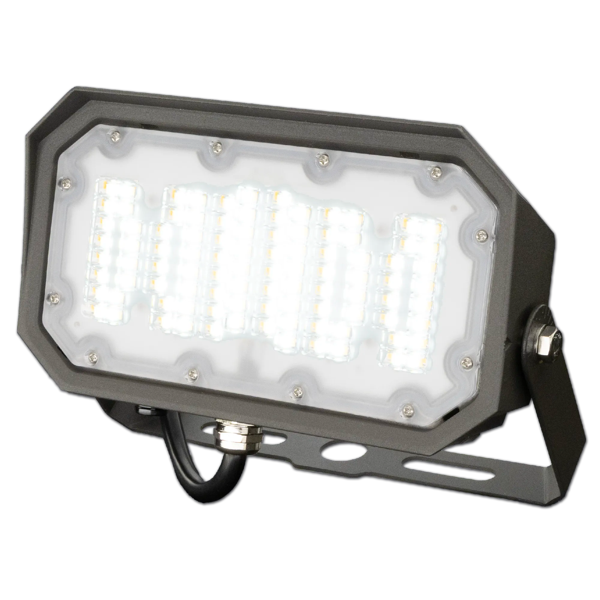 LED HammerHead 50W GEN II - Adjustable Flood Wall Pack - 7,000 Lumens