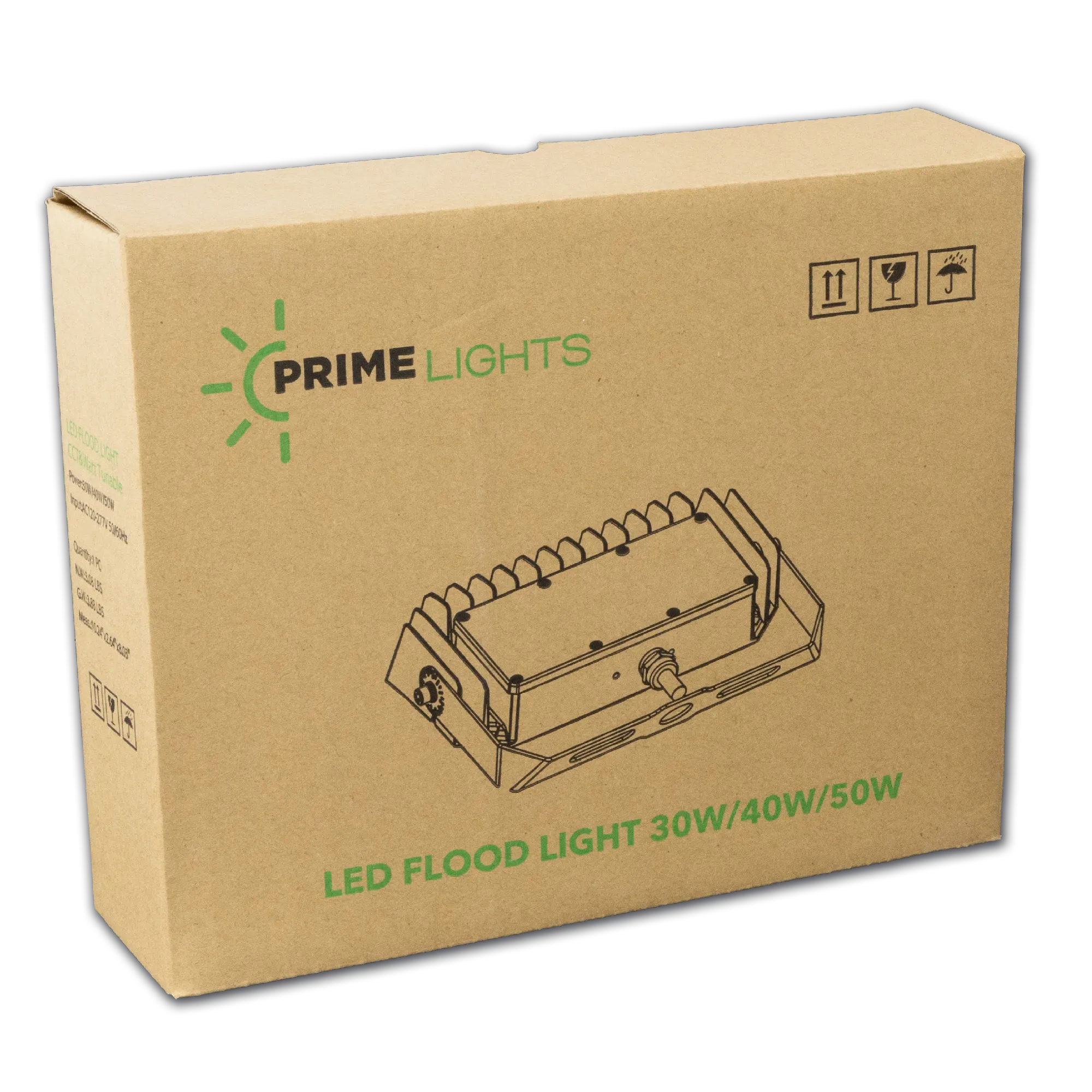 LED HammerHead 50W GEN II - Adjustable Flood Wall Pack - 7,000 Lumens