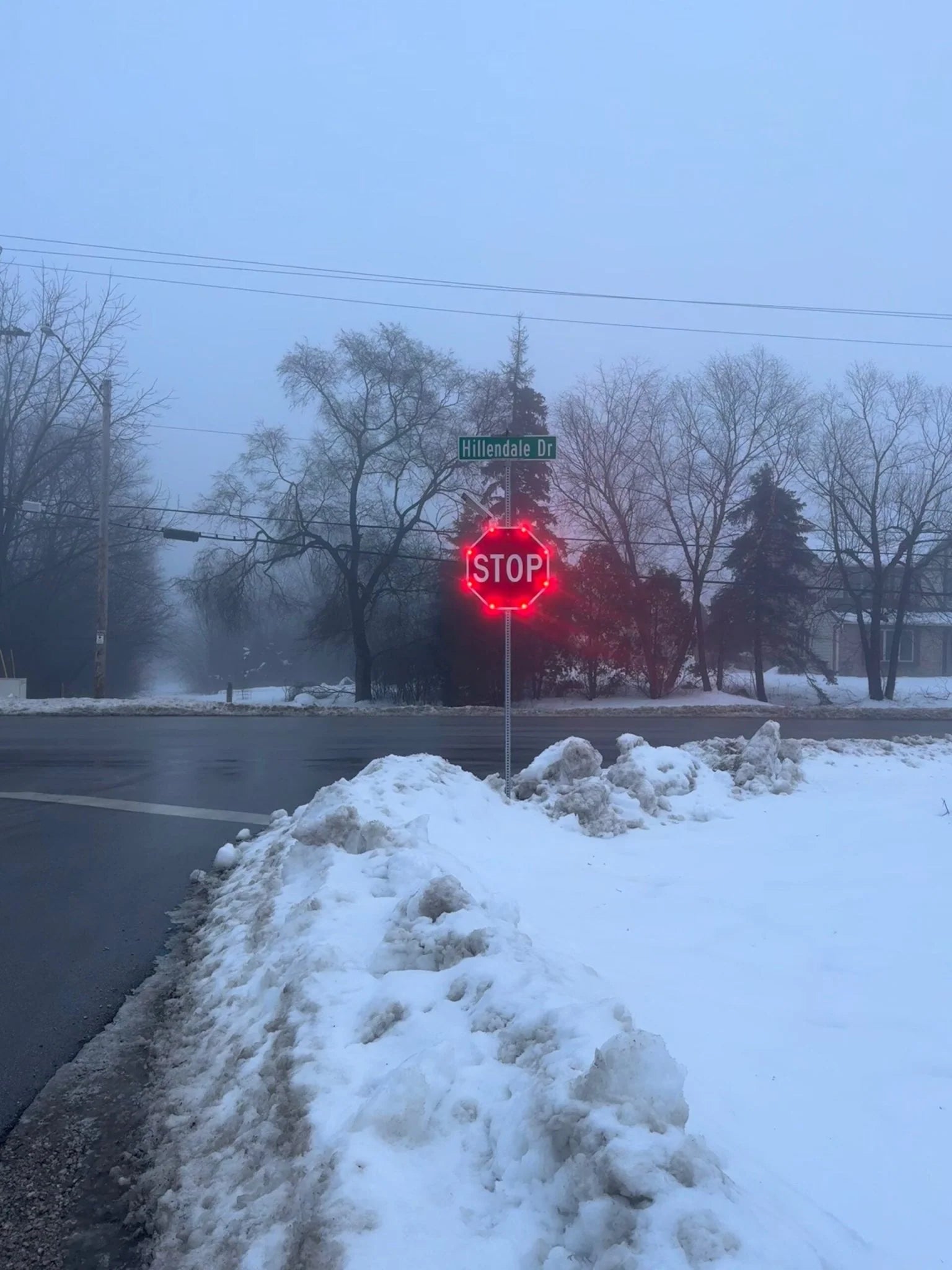 Solar LED Blinking Red Stop Sign 30" / 36" USA Made MUTCD Approved
