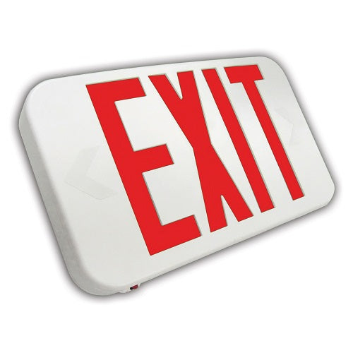 Ultra Bright Red or Green LED Exit Sign White or Black Housing