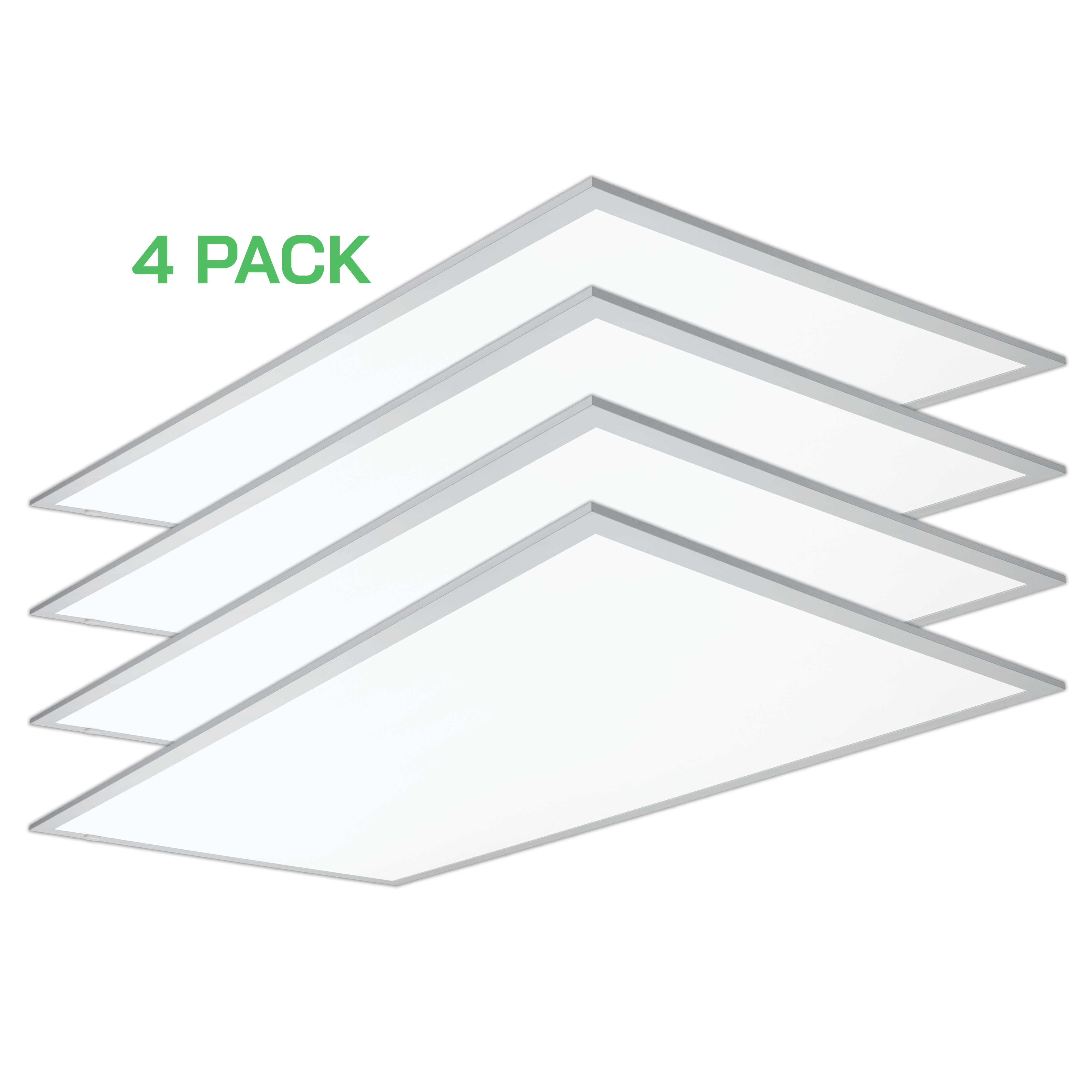 2'X4' LED Panel Up to 72 Watt - 12,960 Lumen SUPER BRITE(4 PACK)