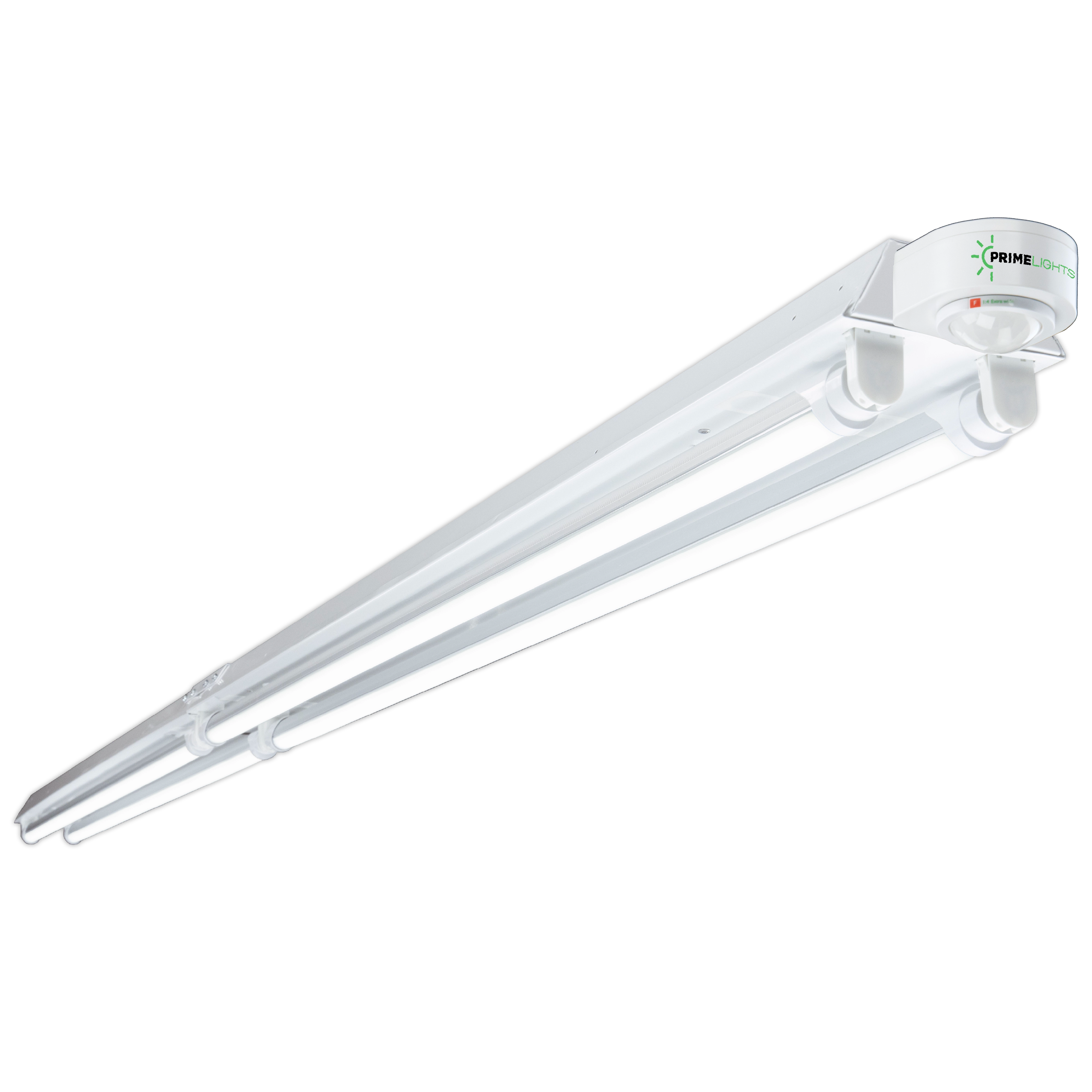 8ft. LED 4 Lamp BOLT® GEN 2 Motion Activated Shop Light - 80W - 14,400 Lumens - Clear/Frosted