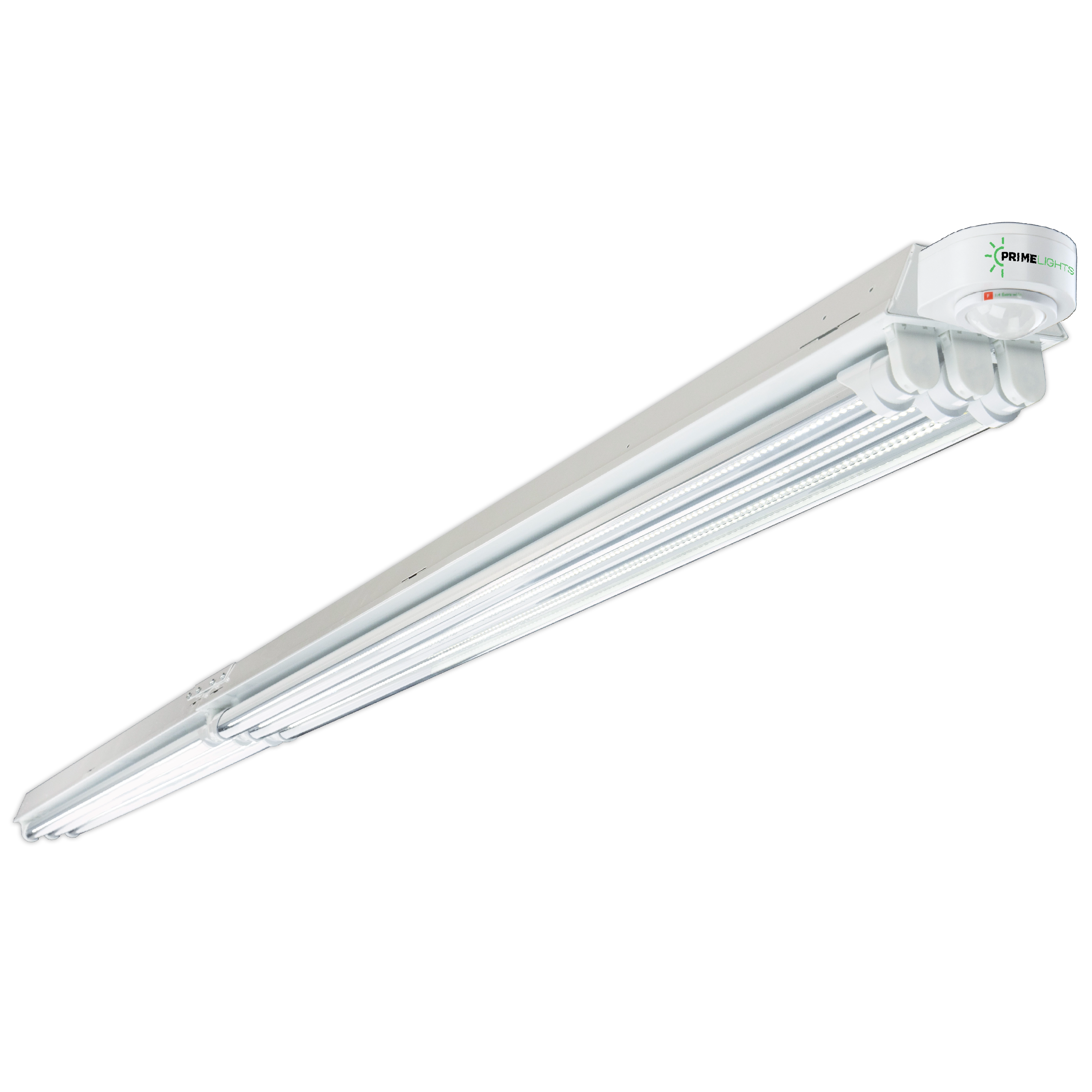 8ft. LED 6 Lamp BOLT® GEN 2.0: Brighter, Most Efficient, Sleeker - 120W Clear/Frosted LEDs Motion Activated Shop Light 21,600 Lumens