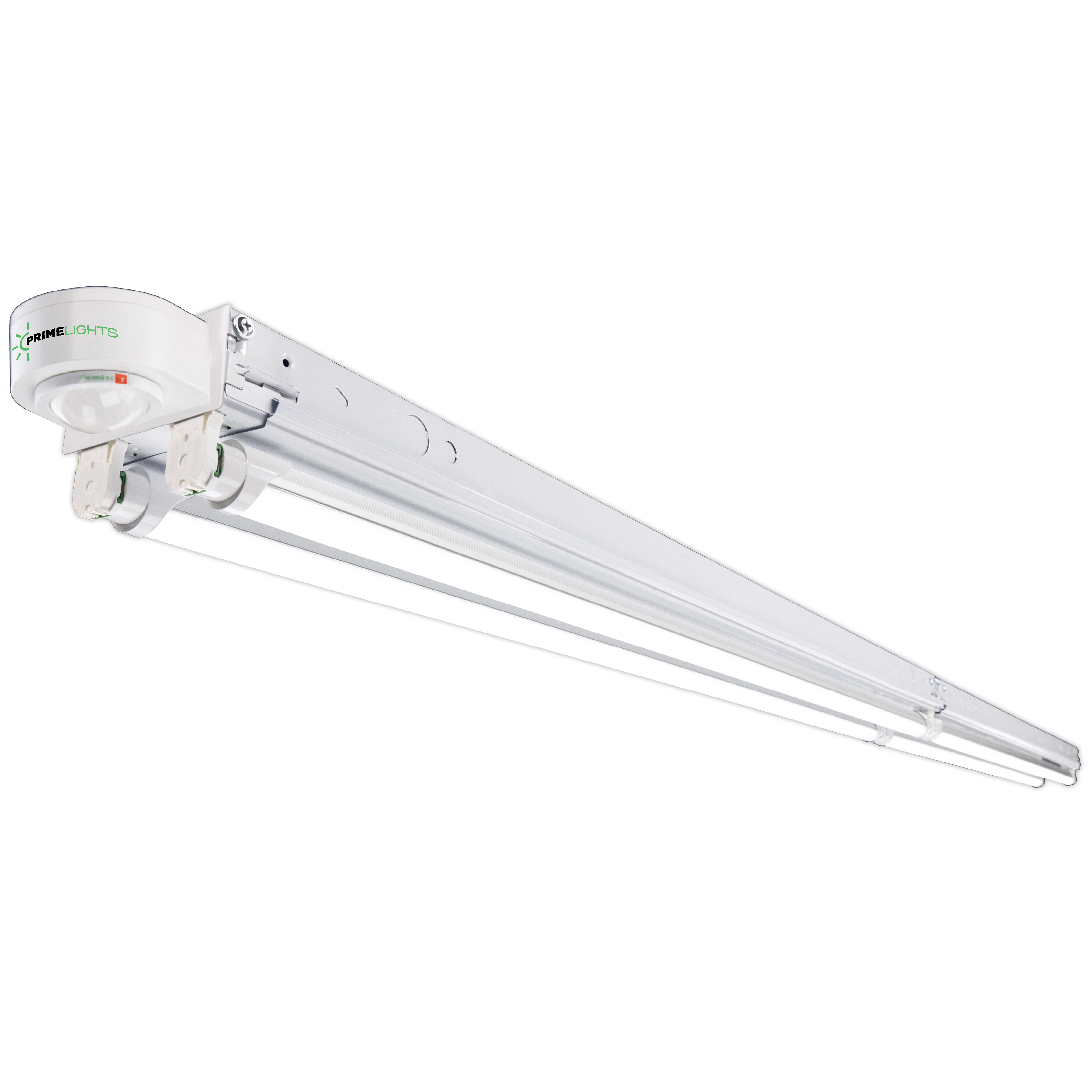 8ft. BOLT® 96" Motion Activated – 4 Lamp LED Shop Light – 80W - 14,400 Lumens Clear/Frosted