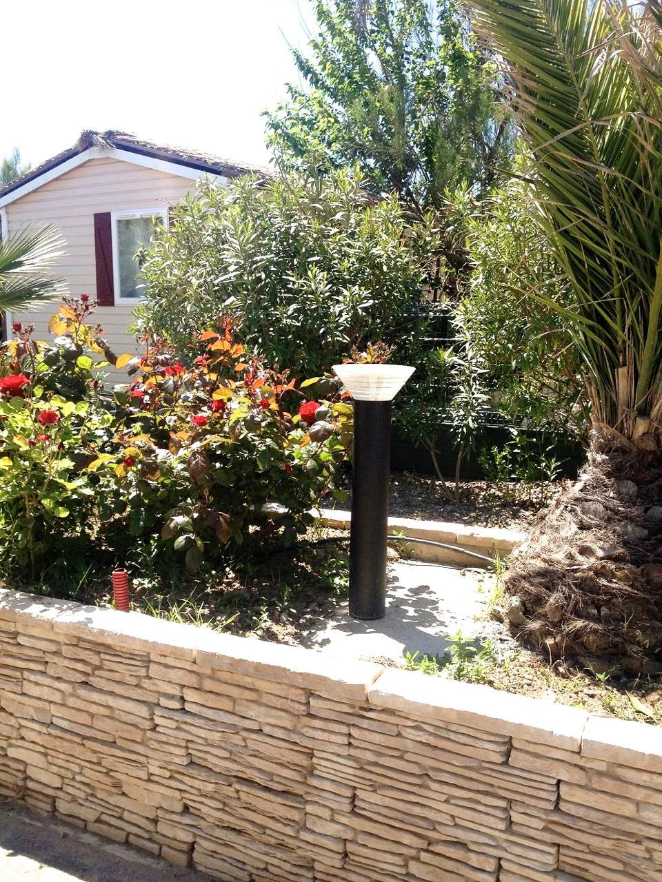 PrimeLights Solar - Solar Powered LED Deco Bollard Path Light 3.5W, 420 Lumens