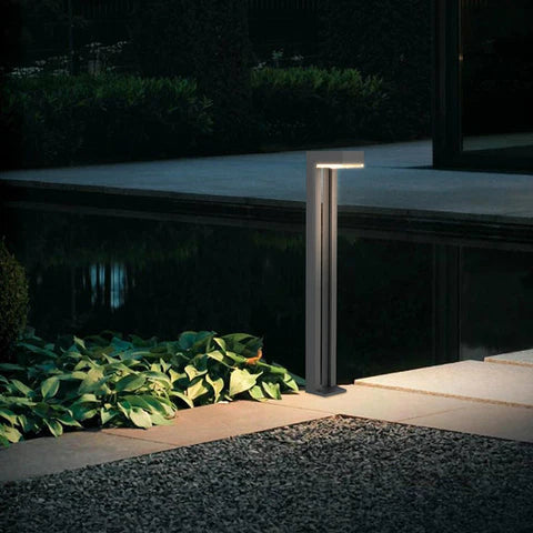 PrimeLights Solar - Solar Powered LED Modern Garden Path Light 1W, 100 Lumens