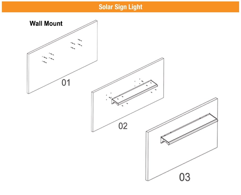 PrimeLights Solar - Solar Powered LED Sign Light Up to 12.5W, 2500 Lumens