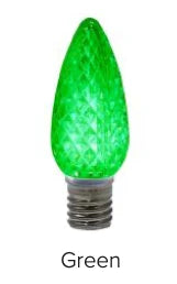 Premium C9 LED Retrofit Bulbs - 25 or 500 Cases