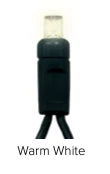 Premium LED 5mm 50 Light Strands - 4" & 6" Spacing - 24 Strands per Case