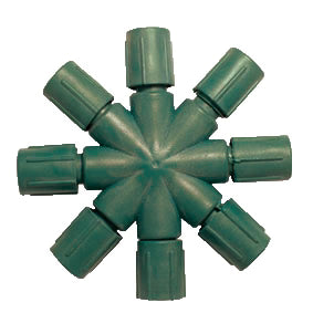 Coaxial 8 Way Splitter Power Adaptor