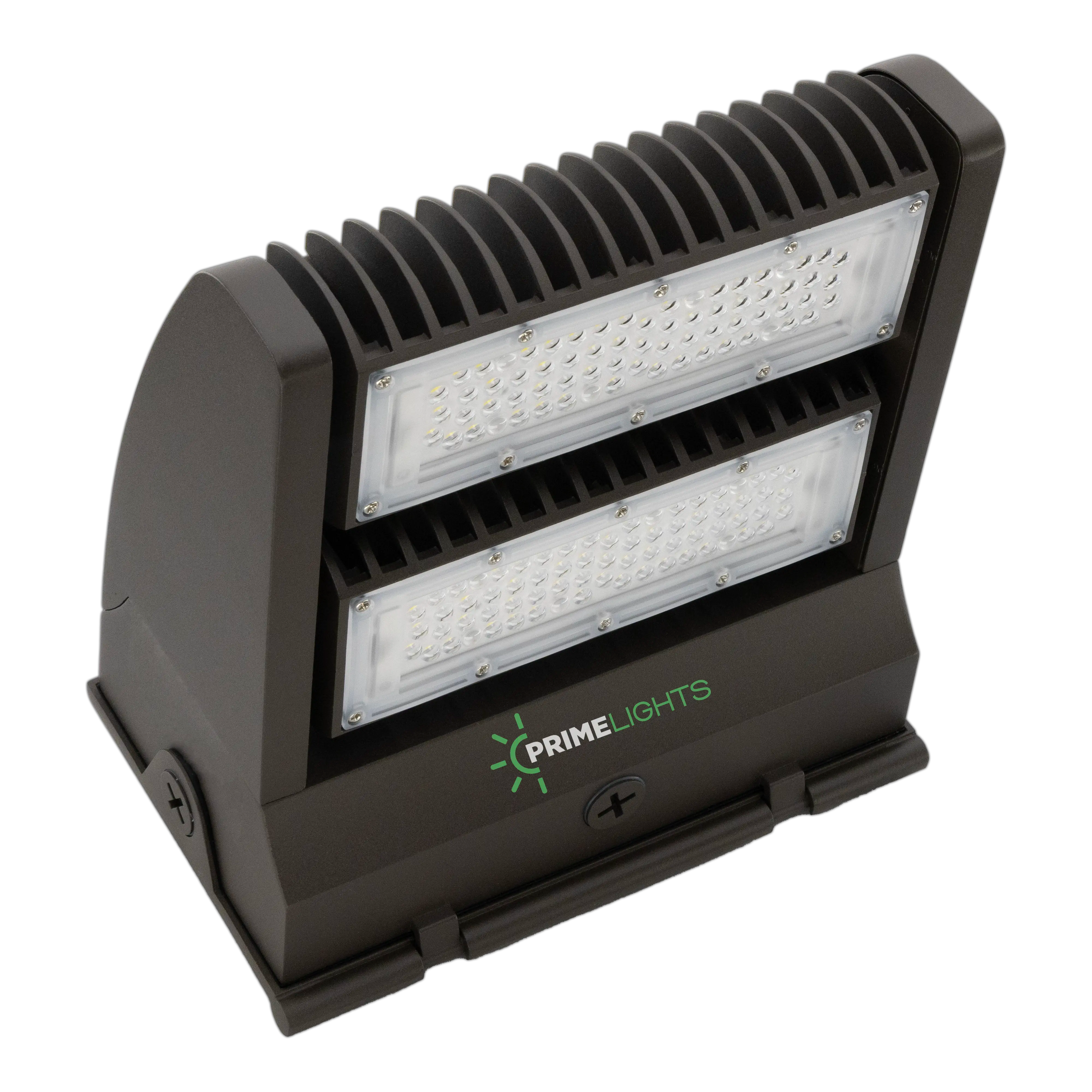80W LED Wall Pack-Dual Swivel-10,800 Lumen, Photocell, Dimmable