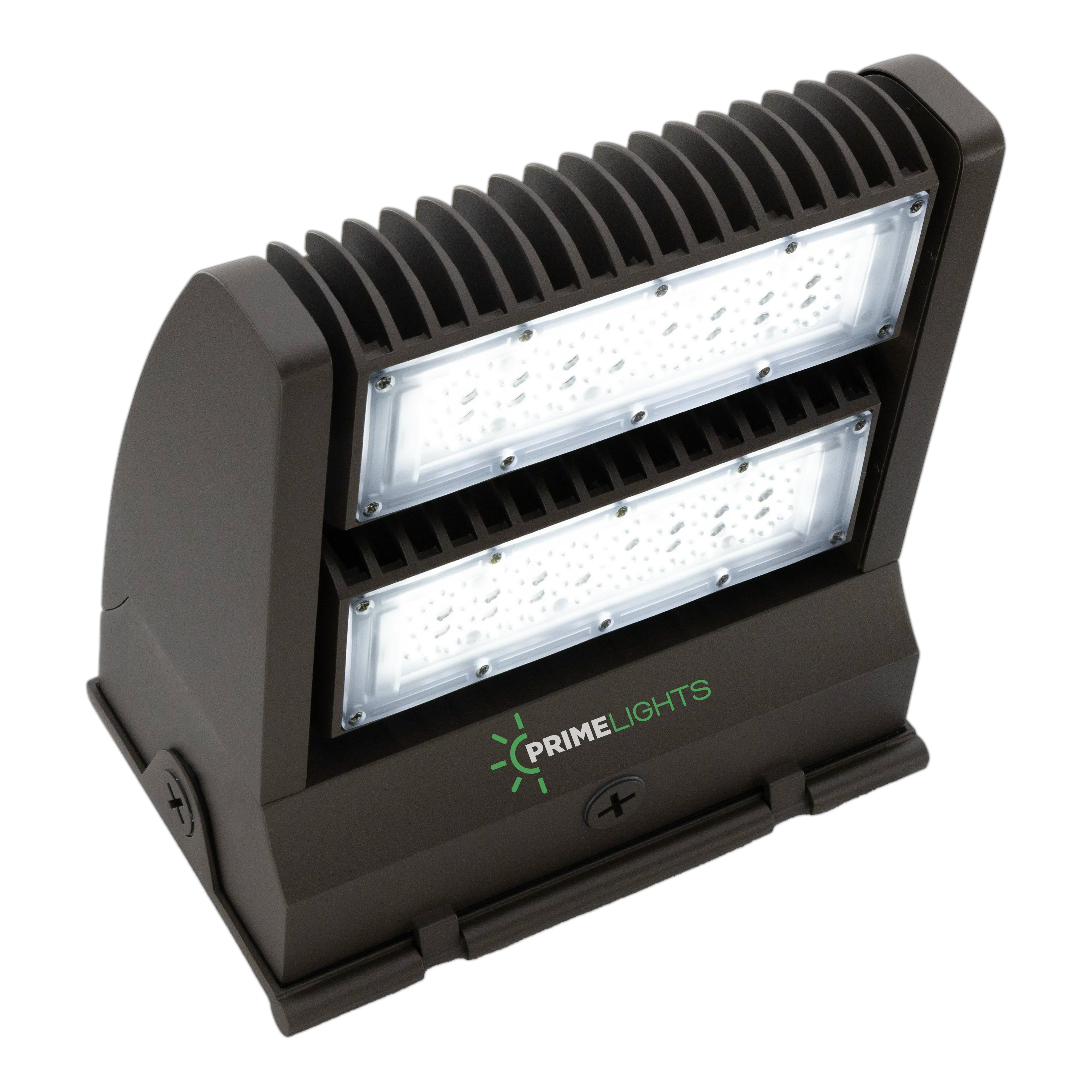 80W LED Wall Pack-Dual Swivel-10,800 Lumen, Photocell, Dimmable