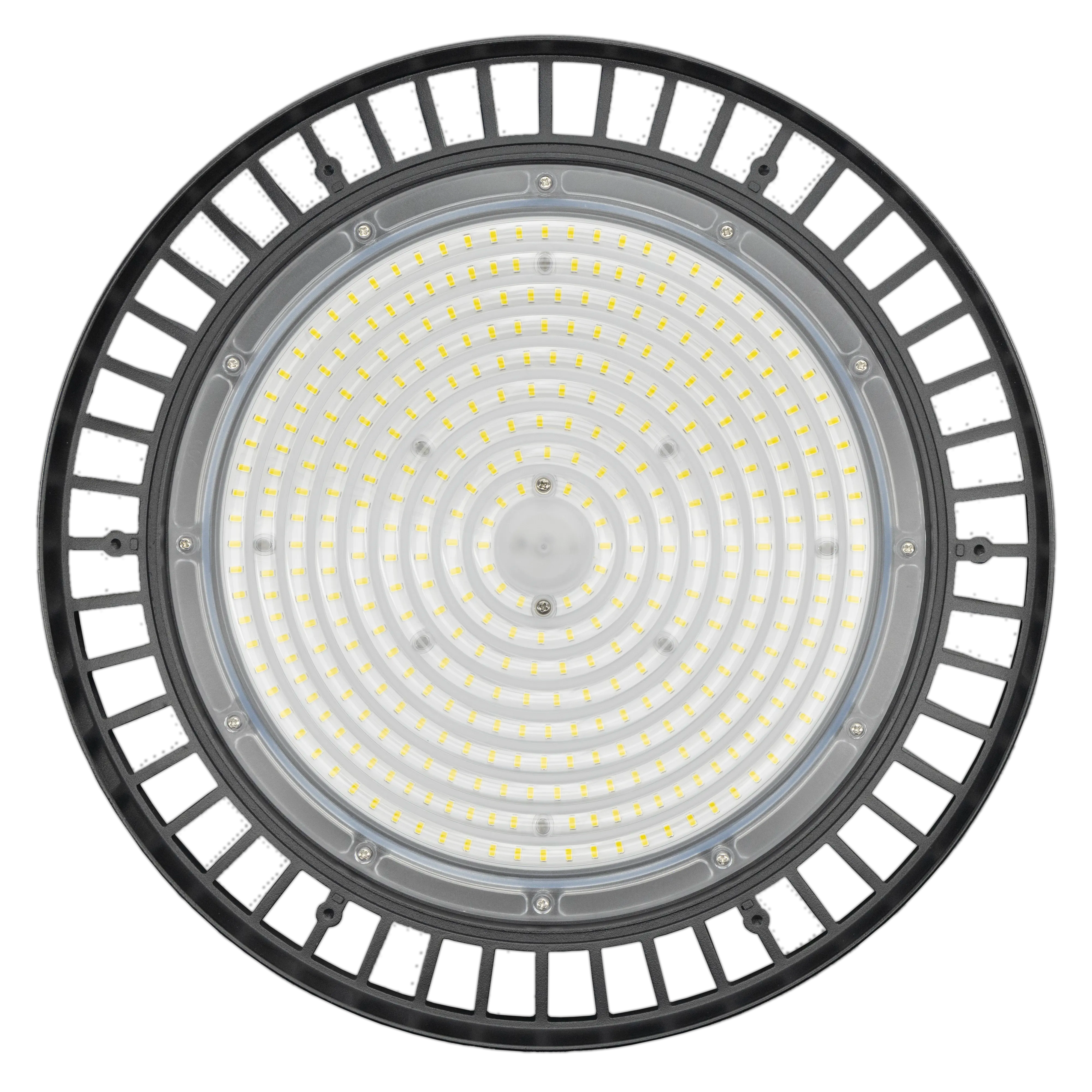 300/240/200W - Up to 45,000 Lumen LED Round High Bay UFO - Premium LED Chips