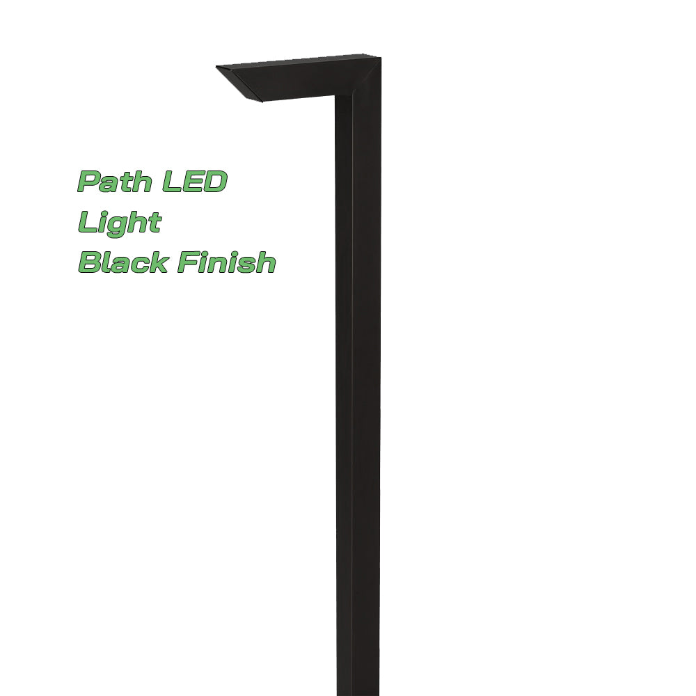 20 LED Light Kit 2 - 75W Transformer w/ 250' Wire | Solid Brass | Matt Bronze or Black | 2700K Warm White