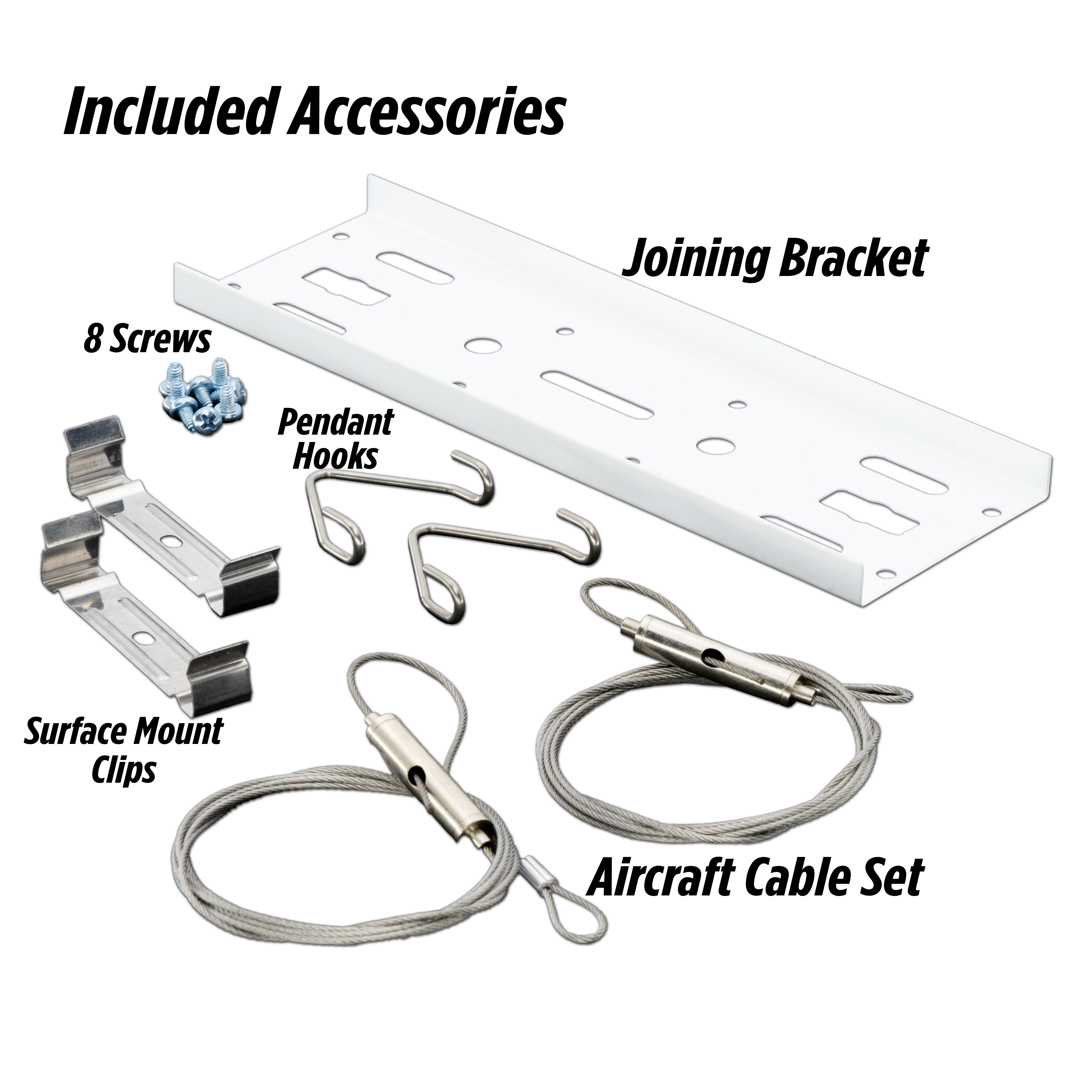 4ft LED Linear Round Over Lens Strip Light Up to 60W 10,800 Lumen