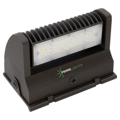 40W LED Wall Pack-Swivel 5,400 Lumen, Photocell, Dimmable