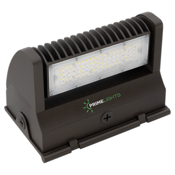 40W LED Wall Pack-Swivel 5,400 Lumen, Photocell, Dimmable