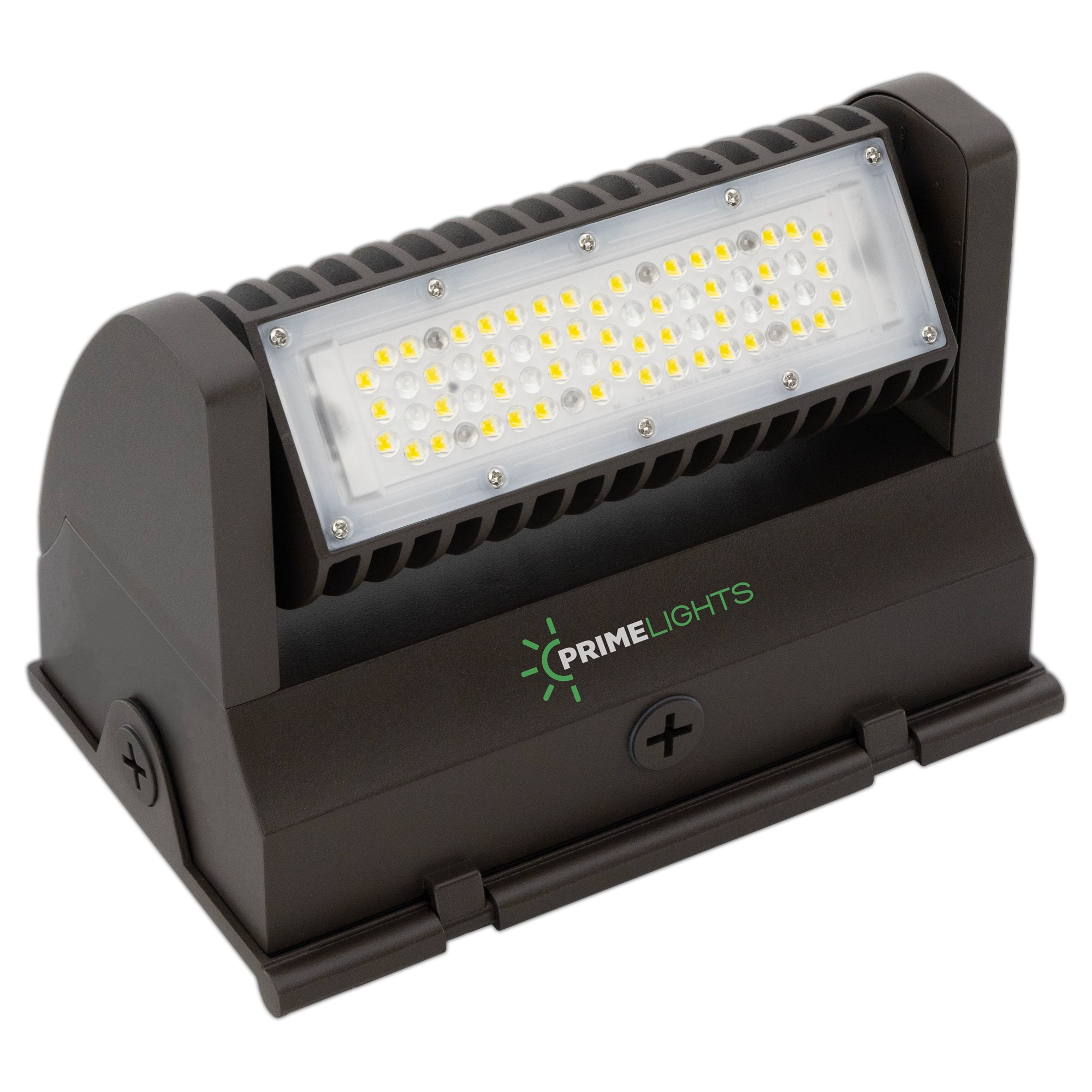 40W LED Wall Pack-Swivel 5,400 Lumen, Photocell, Dimmable