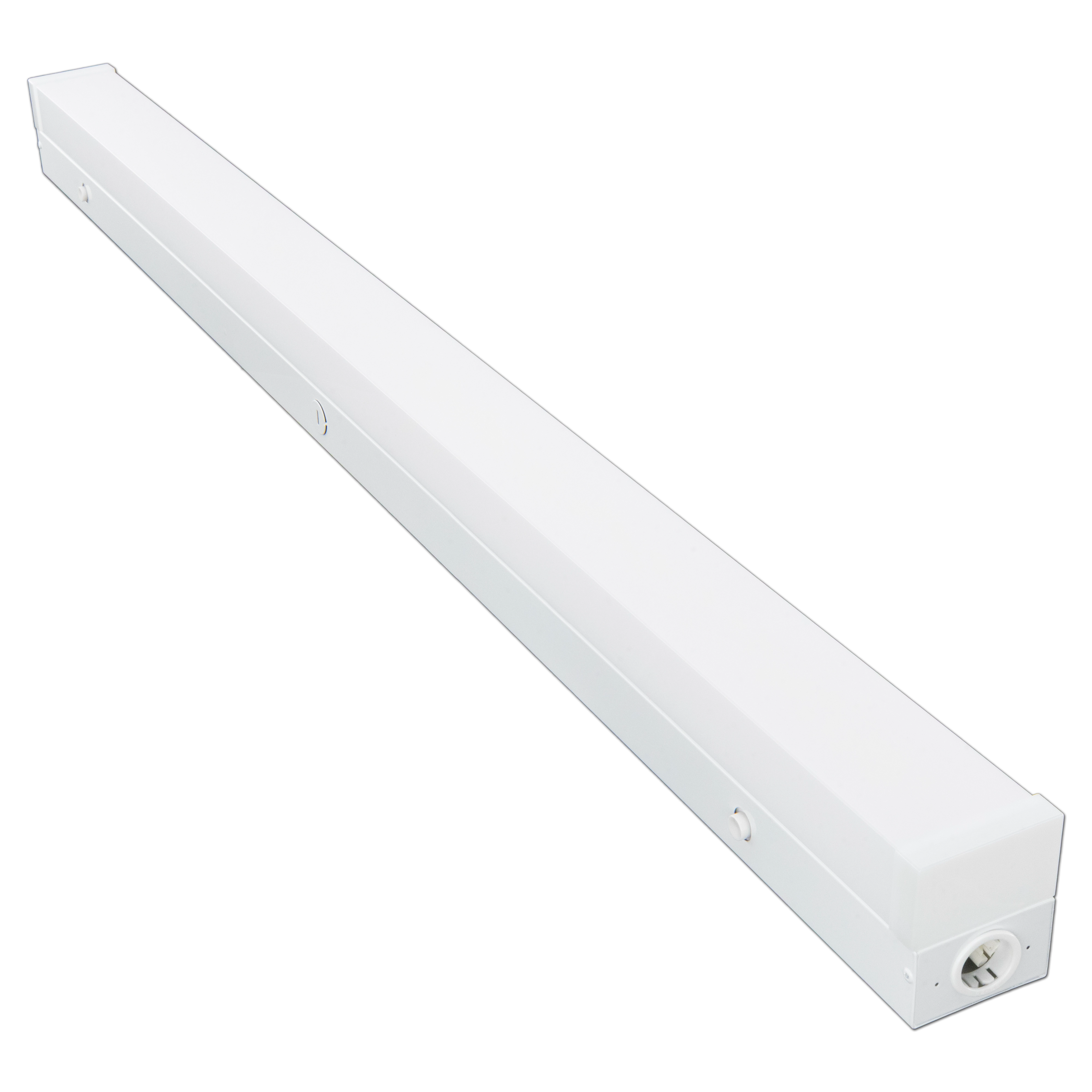 4ft LED Linear Square Lens Strip Light Up to 60W 10,800 Lumen