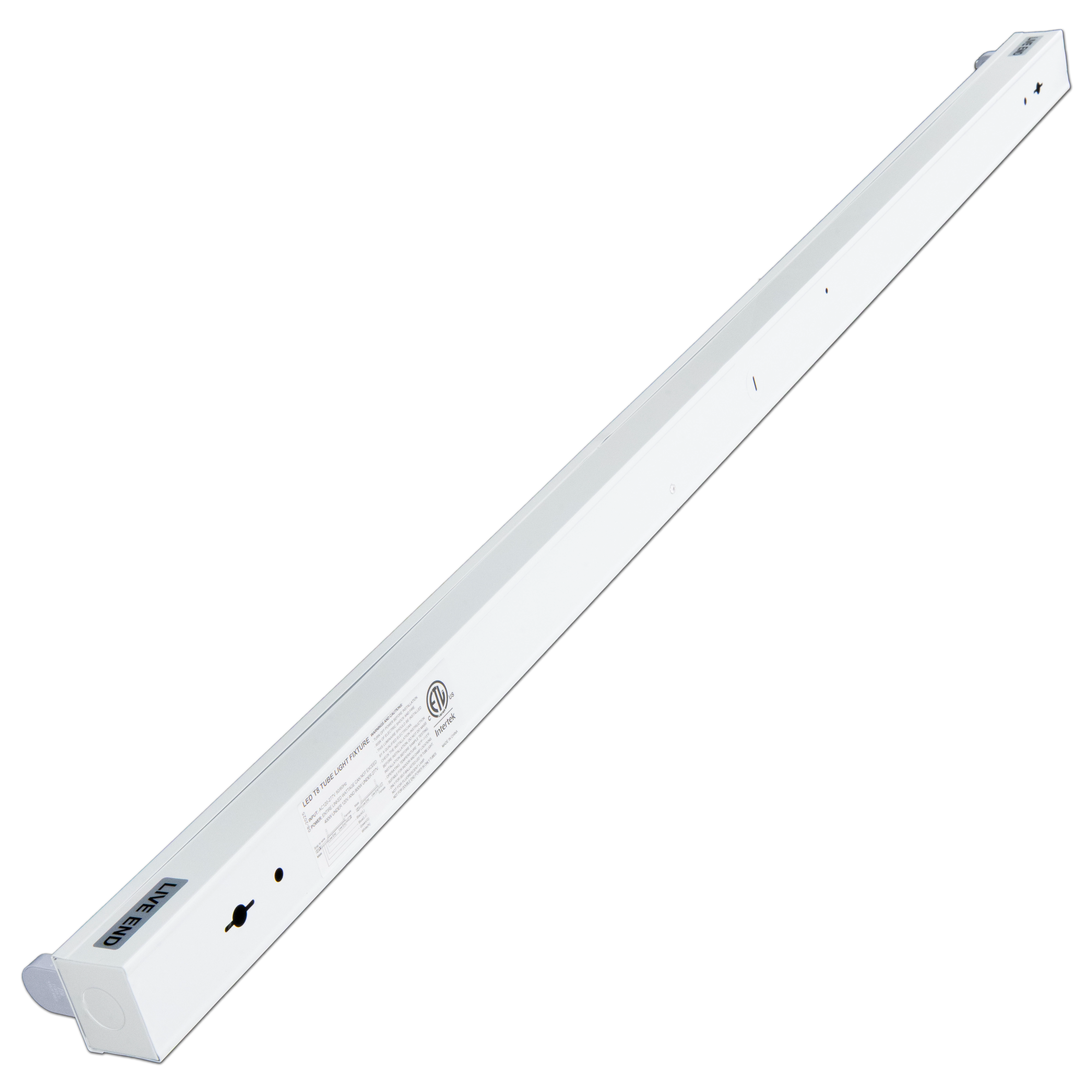 4ft LED T8 Light White Fixture 20W 3,600 Lumen