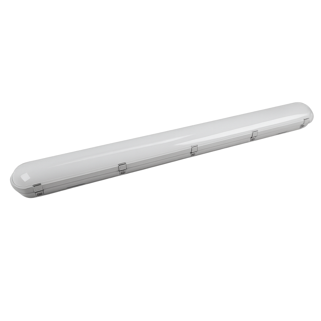 4' ft. LED Vapor Tight Up to 60 Watts/8,100 Lumens, Dimmable