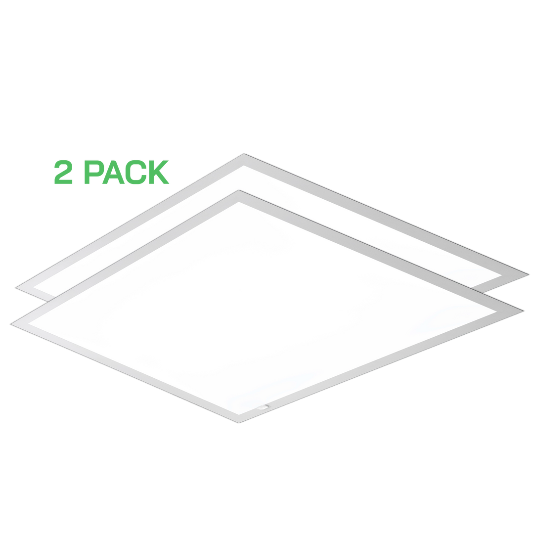 2' X 2' LED 40 Watt Panel Troffer (2 PACK)