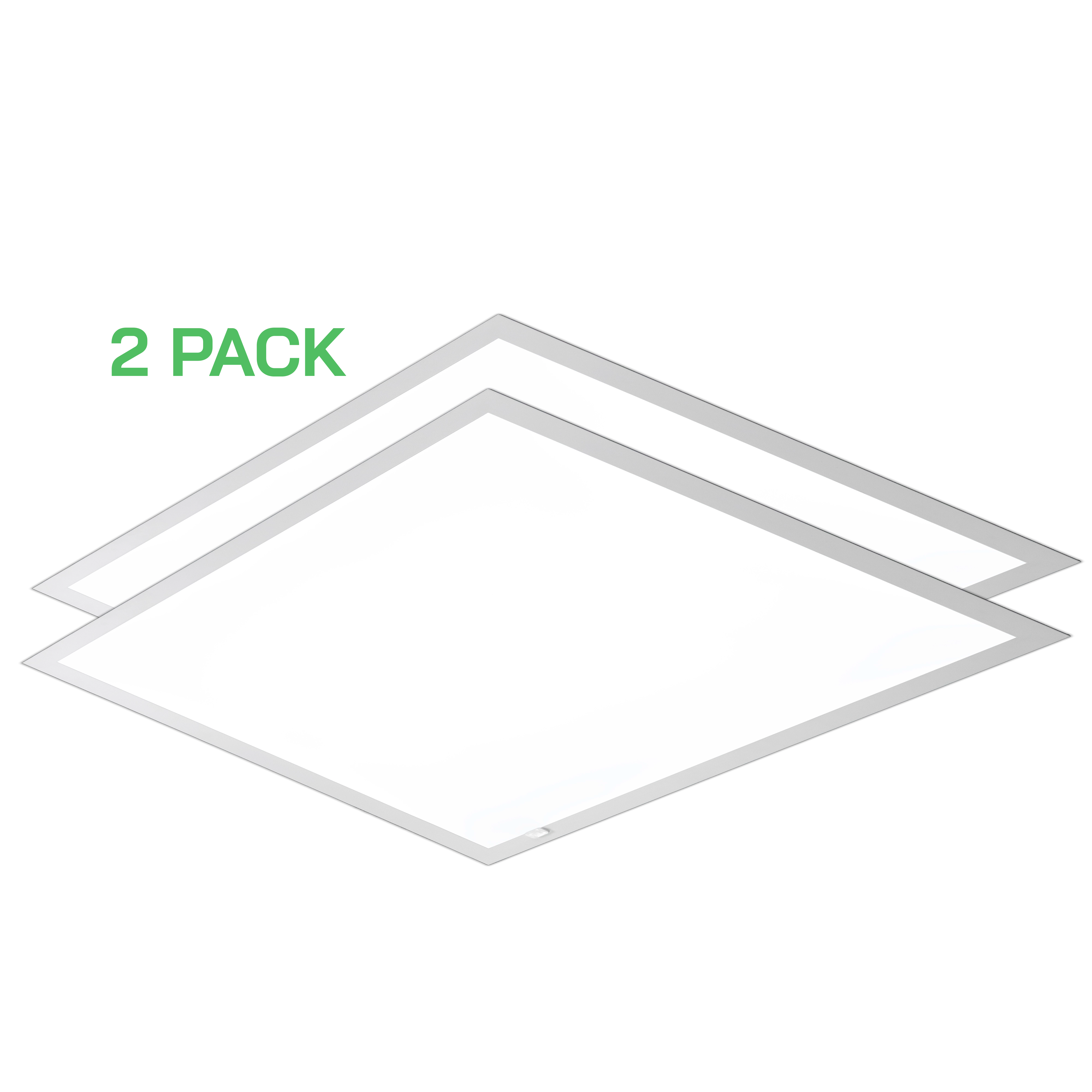2' X 2' LED 40 Watt Panel Troffer (2 PACK)