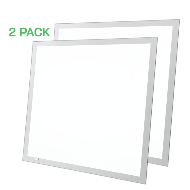 2' X 2' LED 40 Watt Panel Troffer (2 PACK)