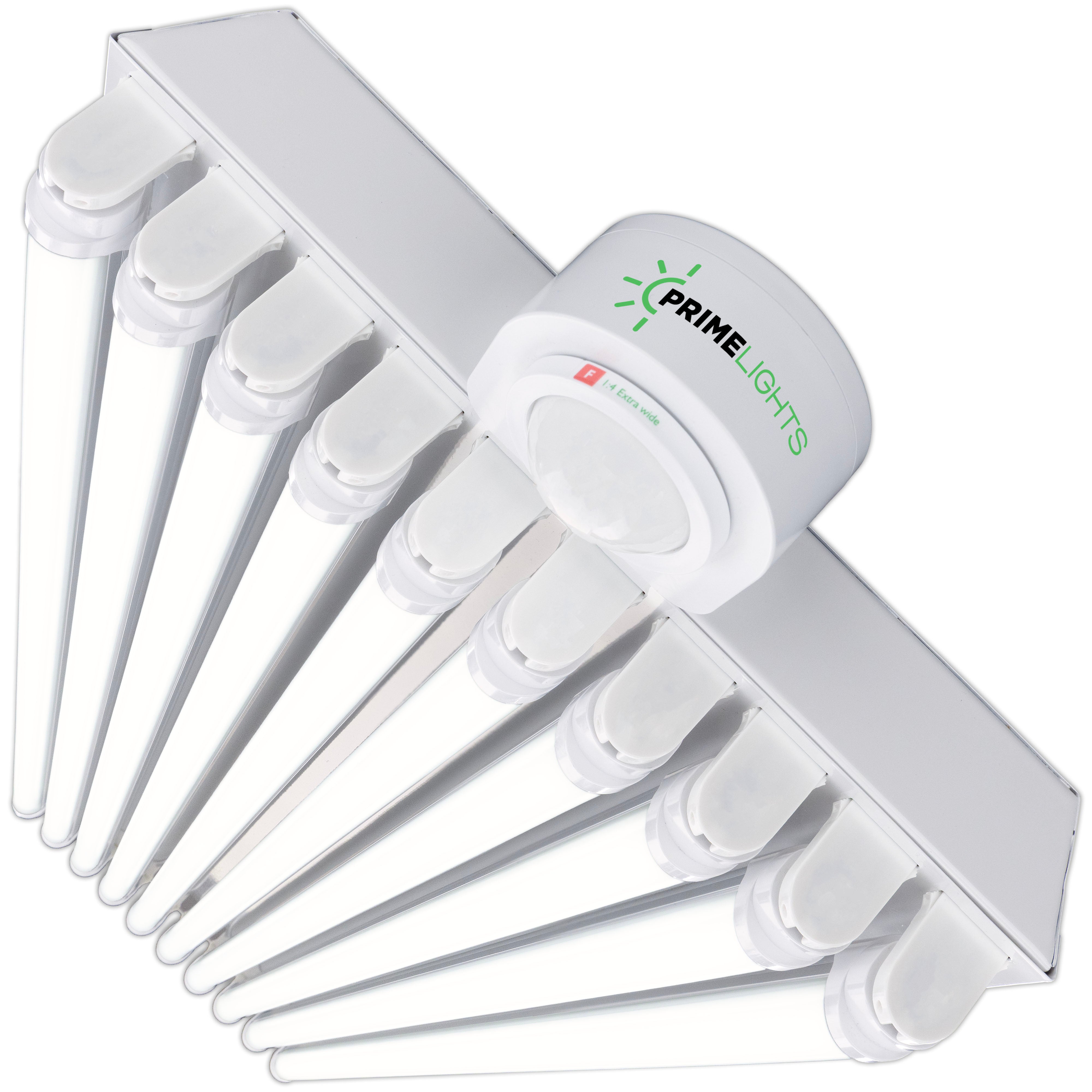 4ft. LED Motion Activated 10 Lamp STINGRAY® GEN 2 (Up to 40 ft Mounting Height) 200W - 36,000 Lumens - Clear/Frosted