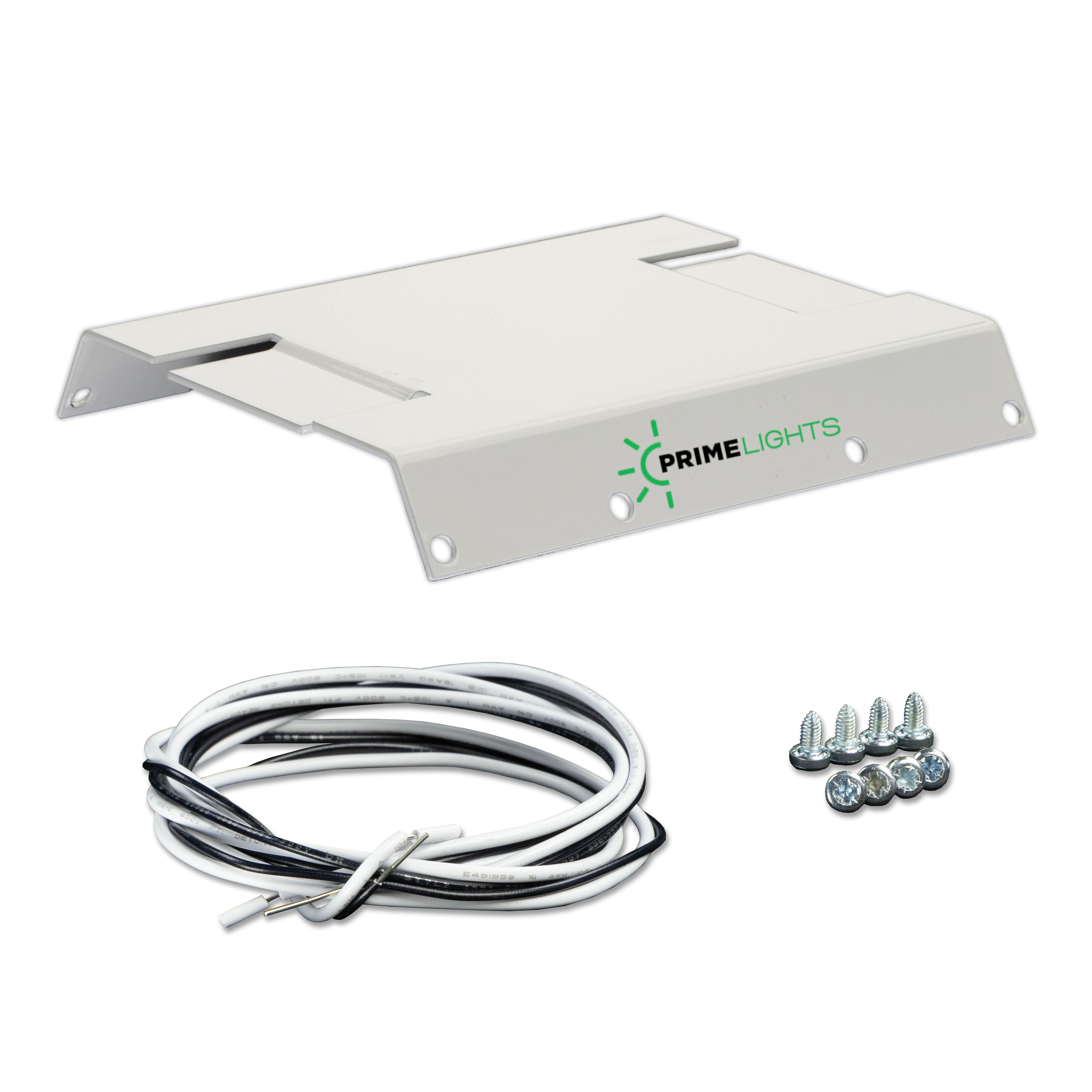 Bright AF - Motion Activated 8ft. LED 6 Lamp Garage Light with 6' Cord & Plug