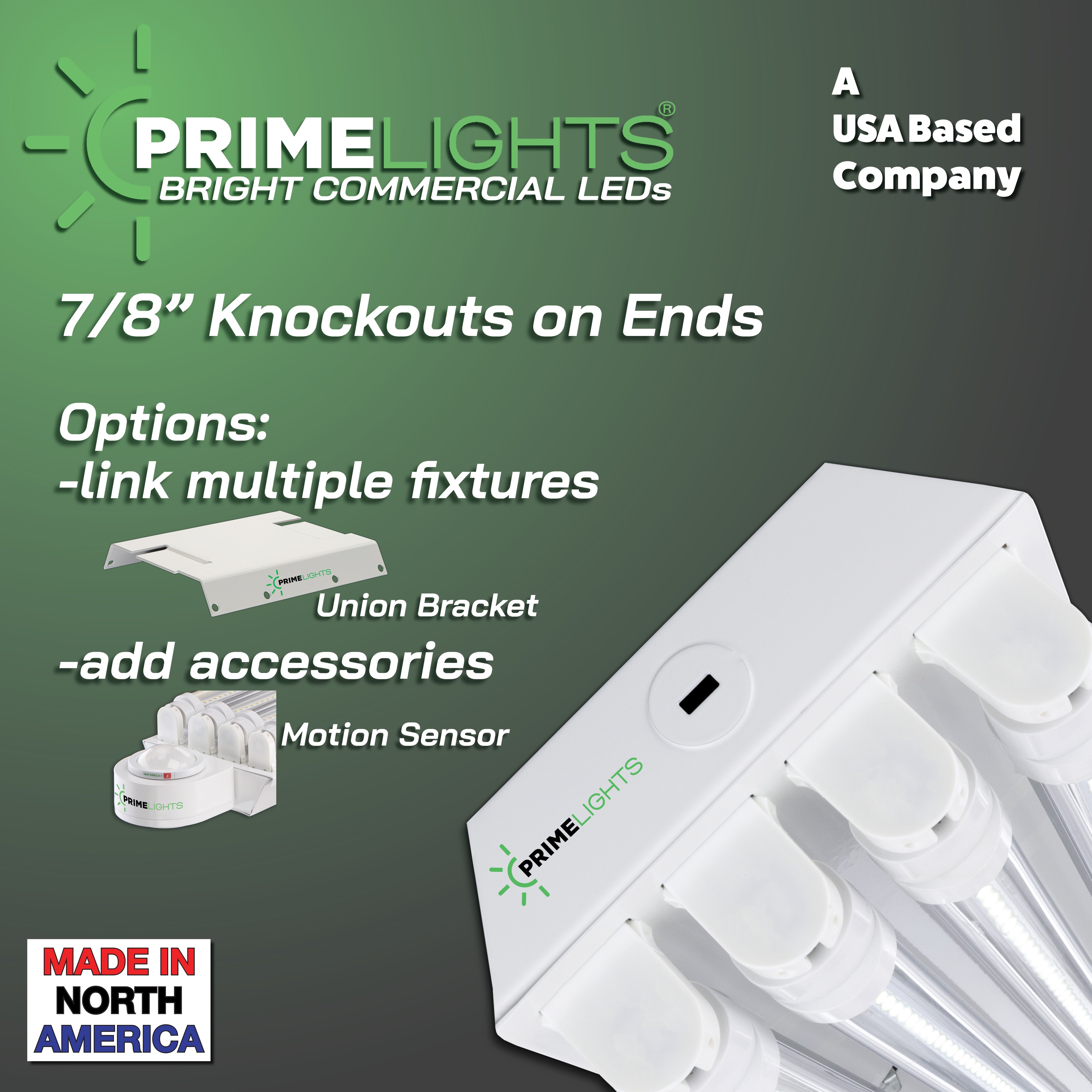 4ft. LED 4 Lamp STINGRAY® GEN 2 (Up to 15 ft Mounting Height) 80W - 14,400 Lumens - Clear/Frosted