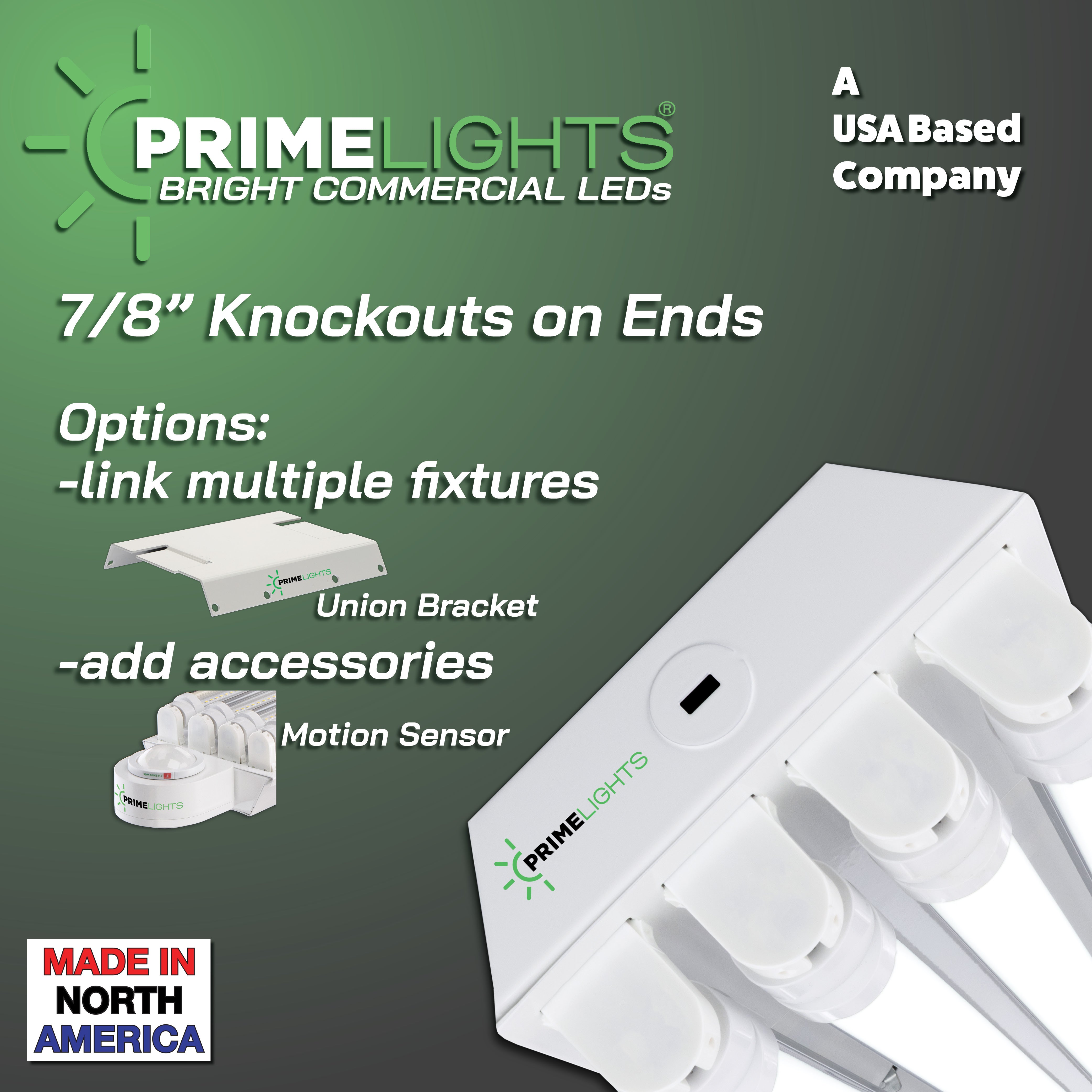 4ft. LED 4 Lamp STINGRAY® GEN 2 (Up to 15 ft Mounting Height) 80W - 14,400 Lumens - Clear/Frosted