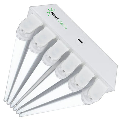 4ft. LED 6 Lamp T8 STINGRAY® Frosted 6XL VERSION 2.0 Fixture New, Better, Brighter 21,600 lumens - Calc