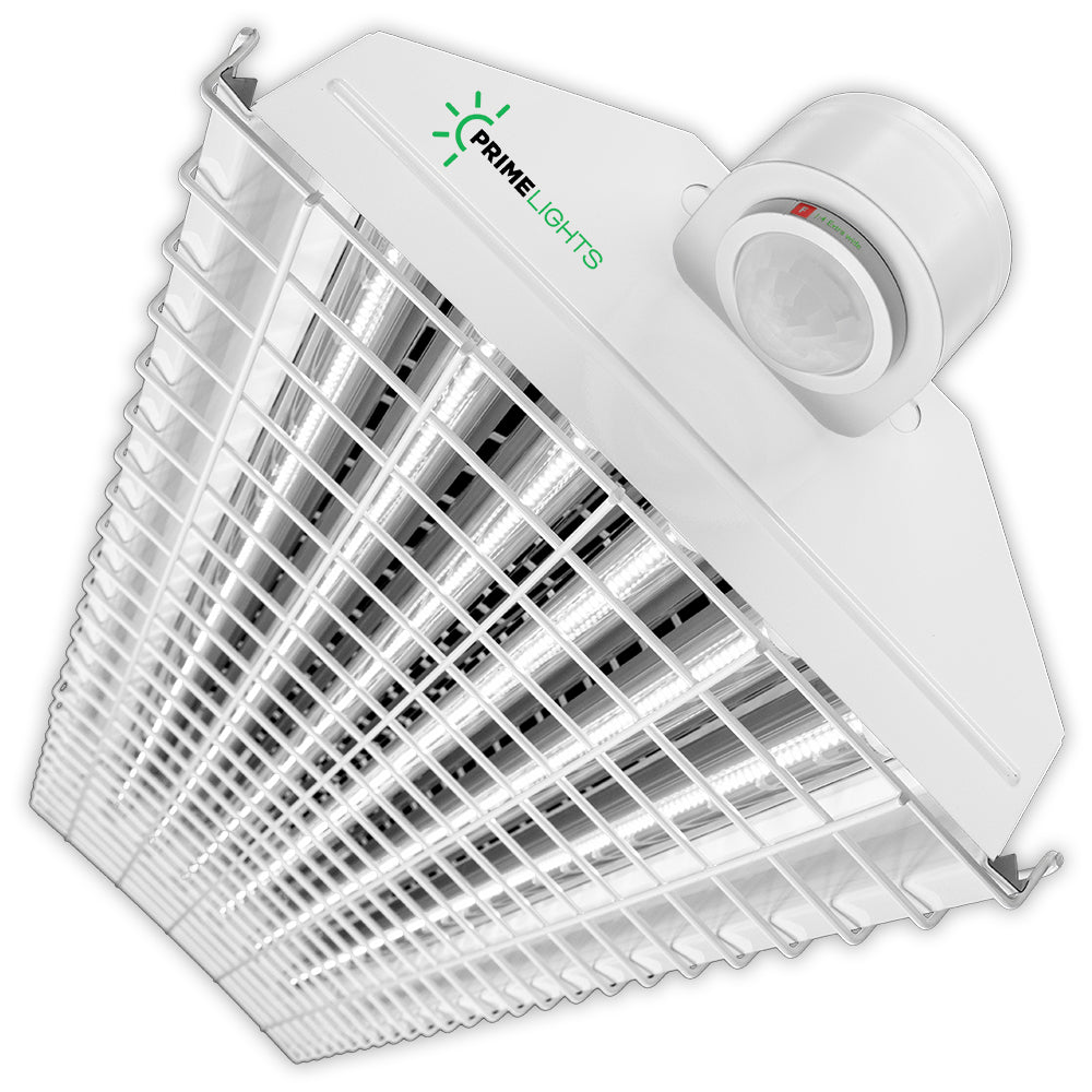 4ft. LED STINGRAY® 6 XL Highbay MOTION ACTIVATED Shop Light With Wire Guard 108W Clear/Frosted 19,440 Lumens